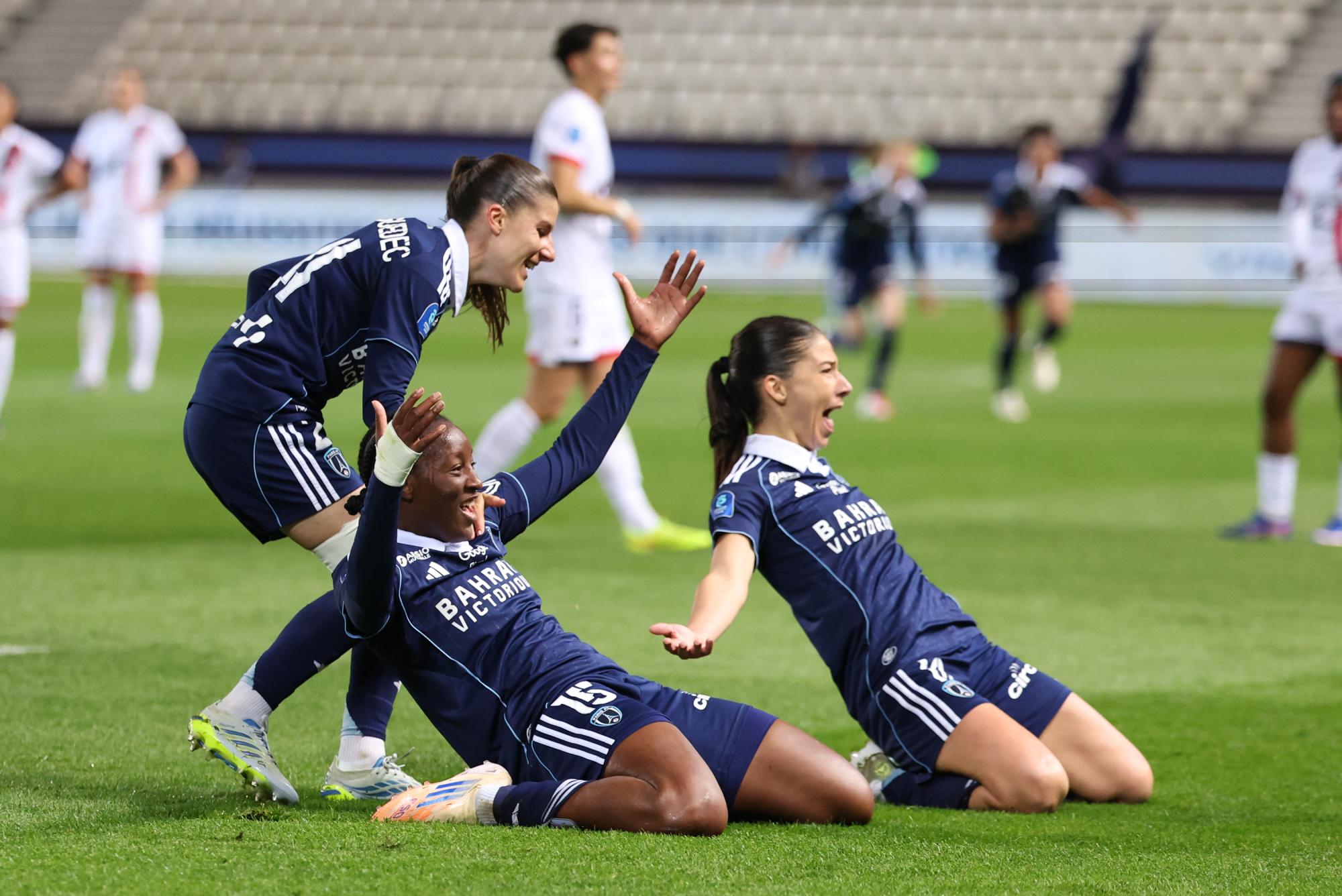 Première Ligue : Le Paris FC braque le PSG et rejoint l'OL Lyonnes en finale