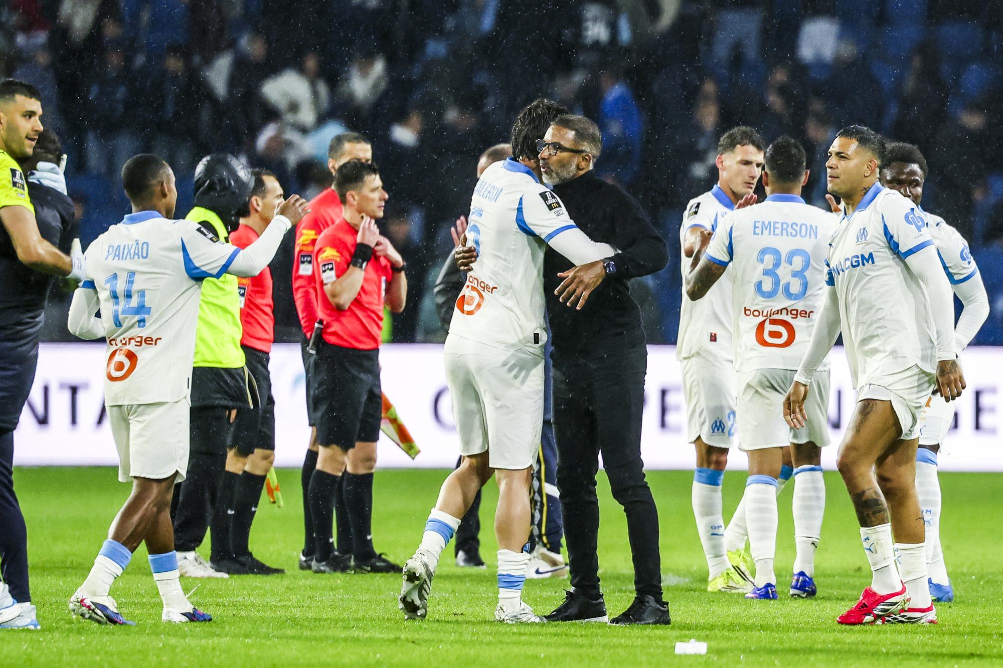 Habib Beye après la victoire de l'OM contre Rennes : «/La Ligue Europa, il faut la respecter/»