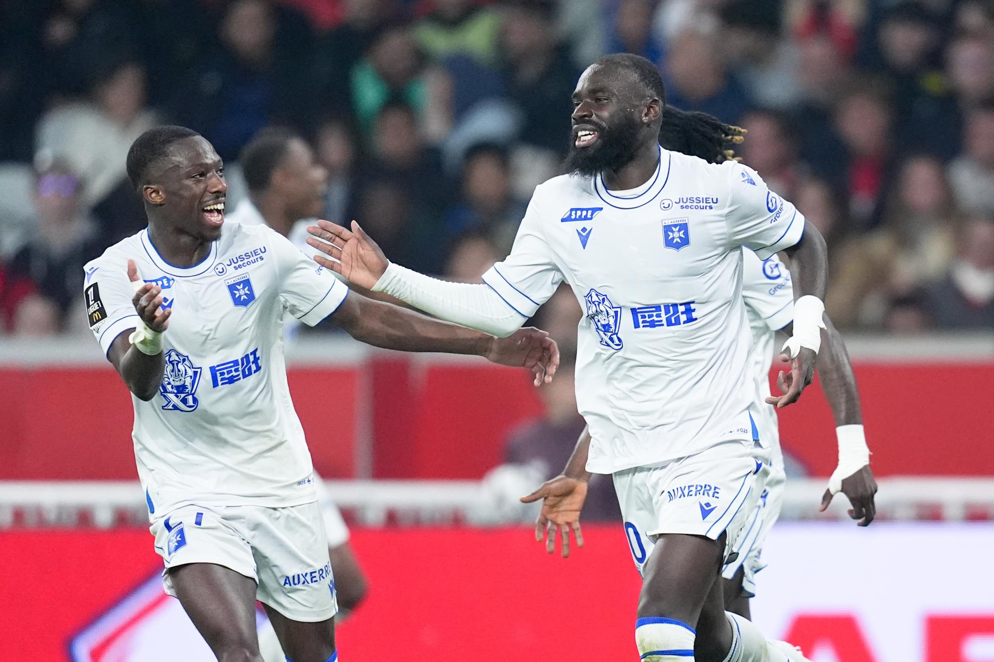 Après le maintien d'Auxerre en Ligue 1, le héros de la soirée Lassine Sinayoko se livre au micro de Ligue 1+