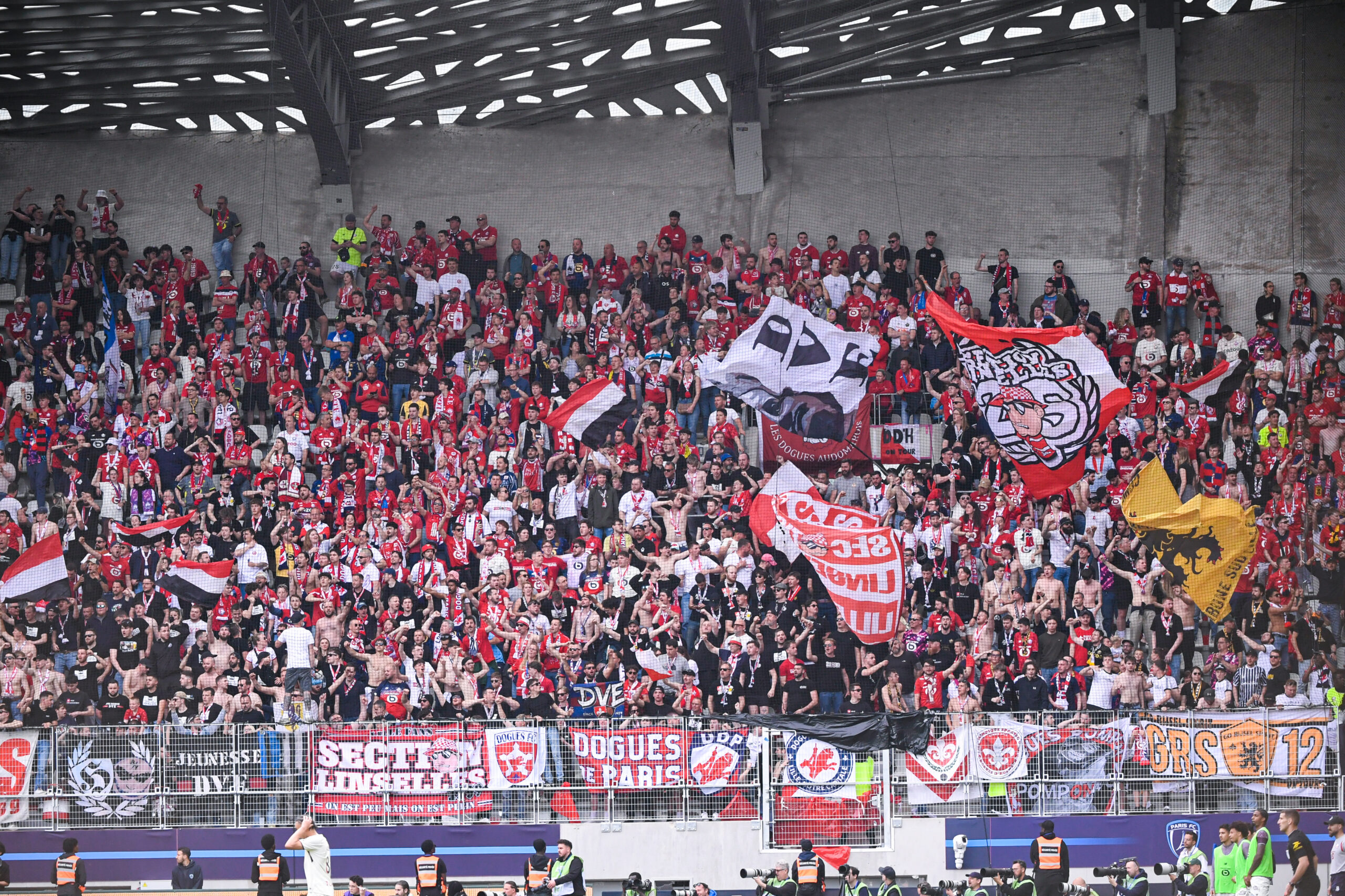 Des supporters Lillois présents à Paris pour la finale de la Coupe de France Lens-Nice ?
