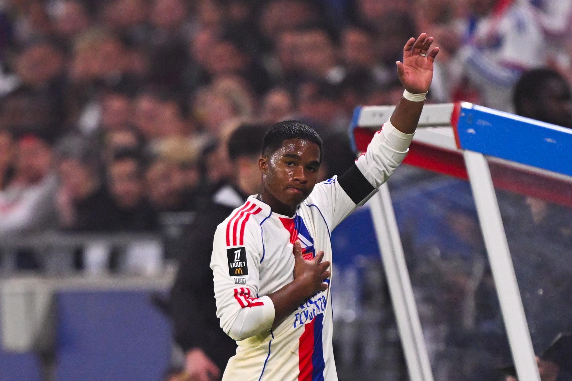 Endrick fait ses adieux à l'Olympique lyonnais