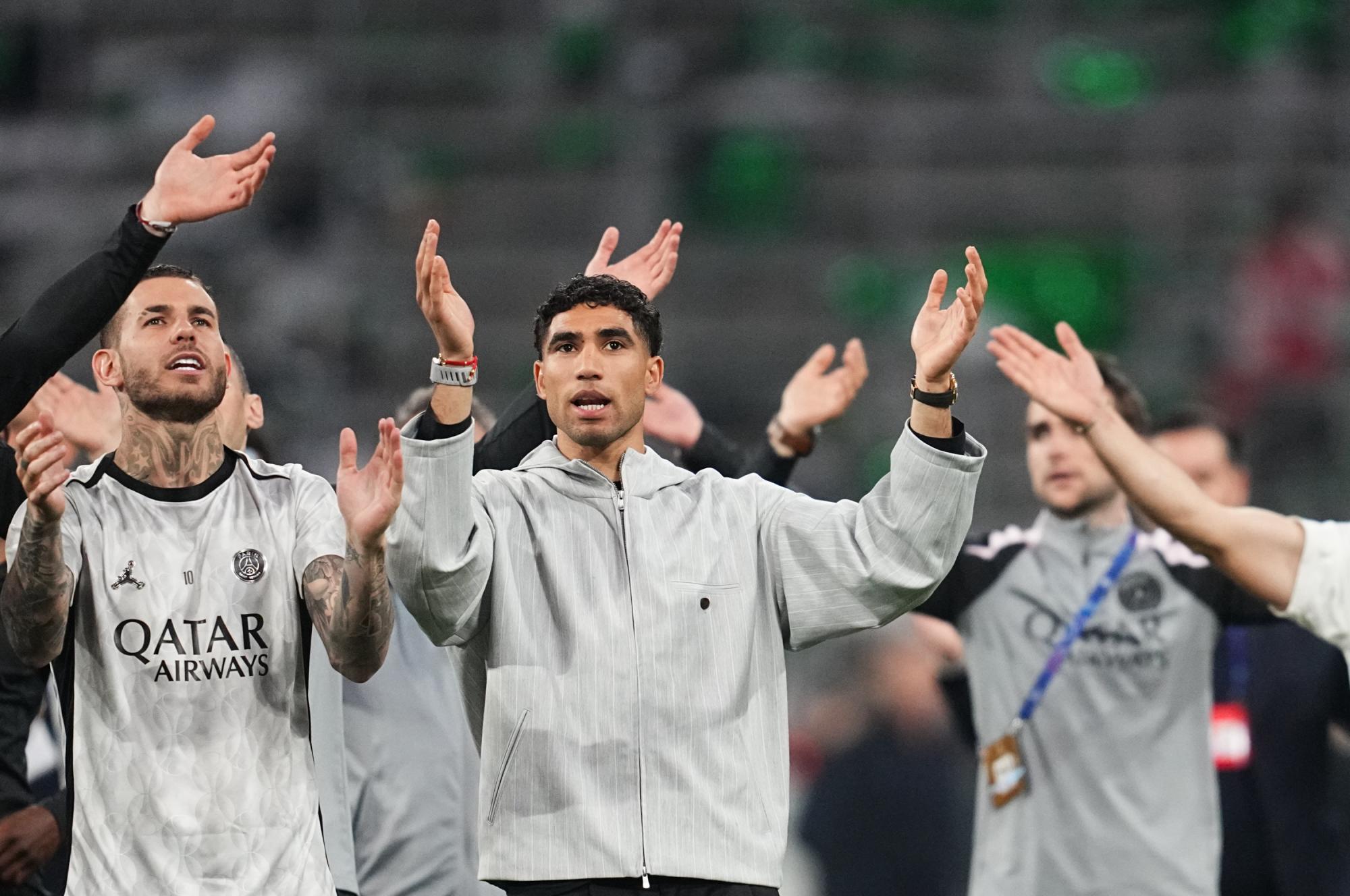 Achraf Hakimi va faire son retour à l'entraînement du PSG, à quelques jours de la finale de Ligue des champions contre Arsenal
