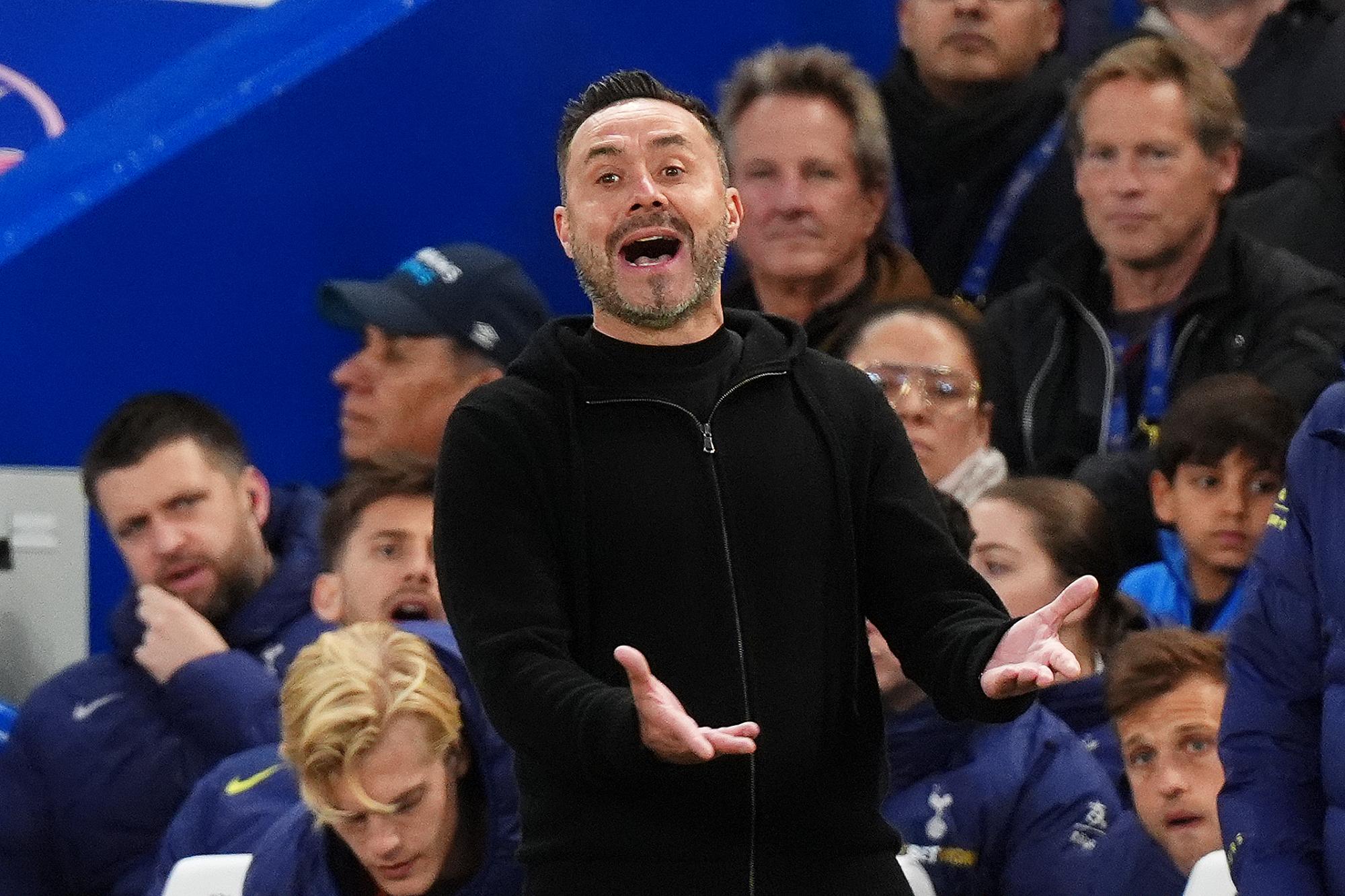Tottenham : Roberto De Zerbi ressort son vieux classique
