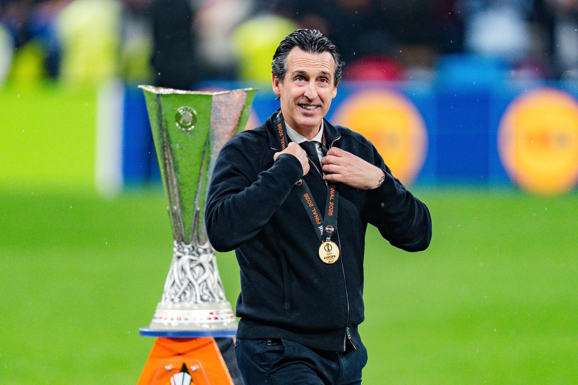 Ligue Europa : Unai Emery égale Ancelotti, Mourinho et Trapattoni avec son cinquième sacre européen