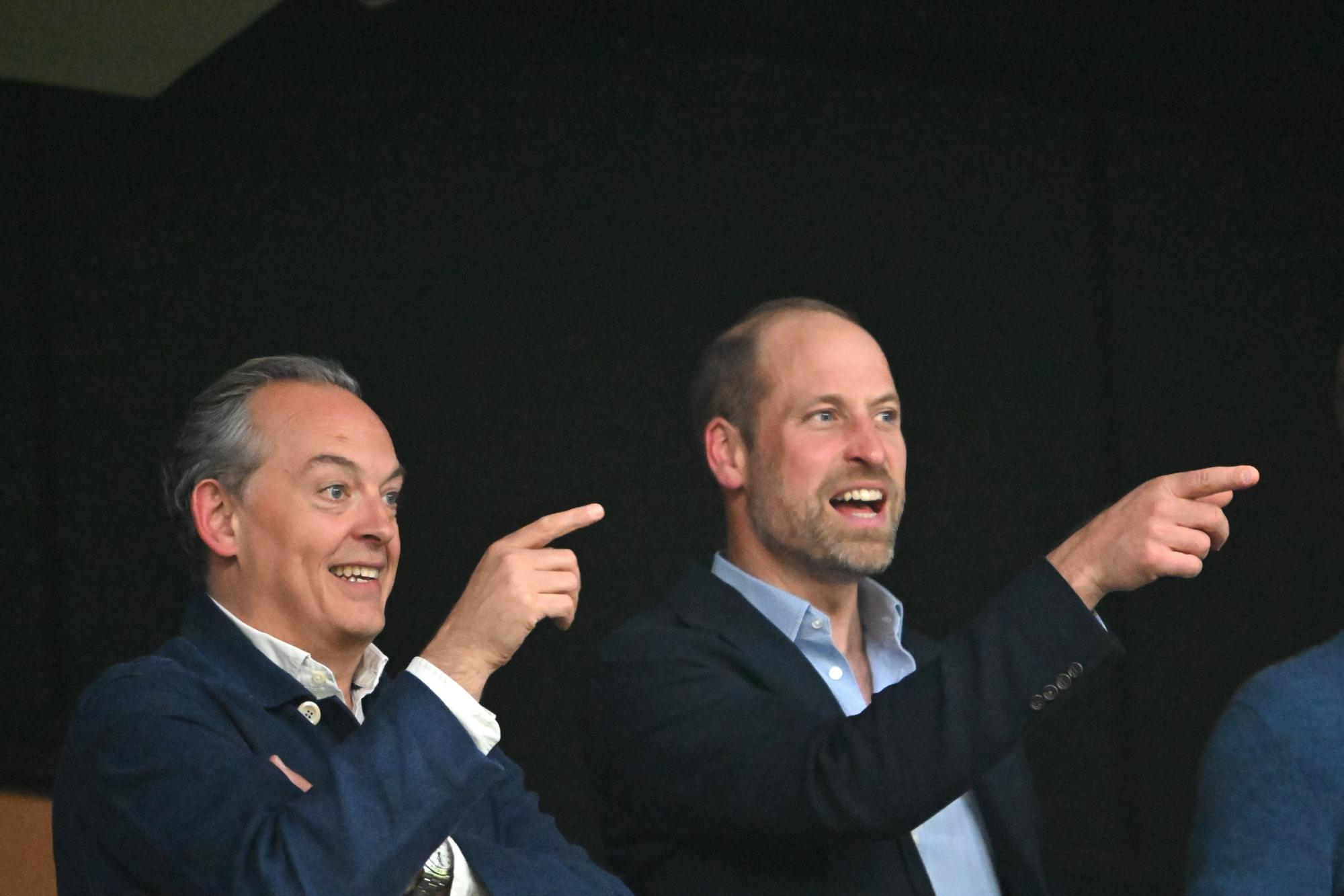 Le prince William en feu pour le sacre d'Aston Villa en Ligue Europa contre Fribourg