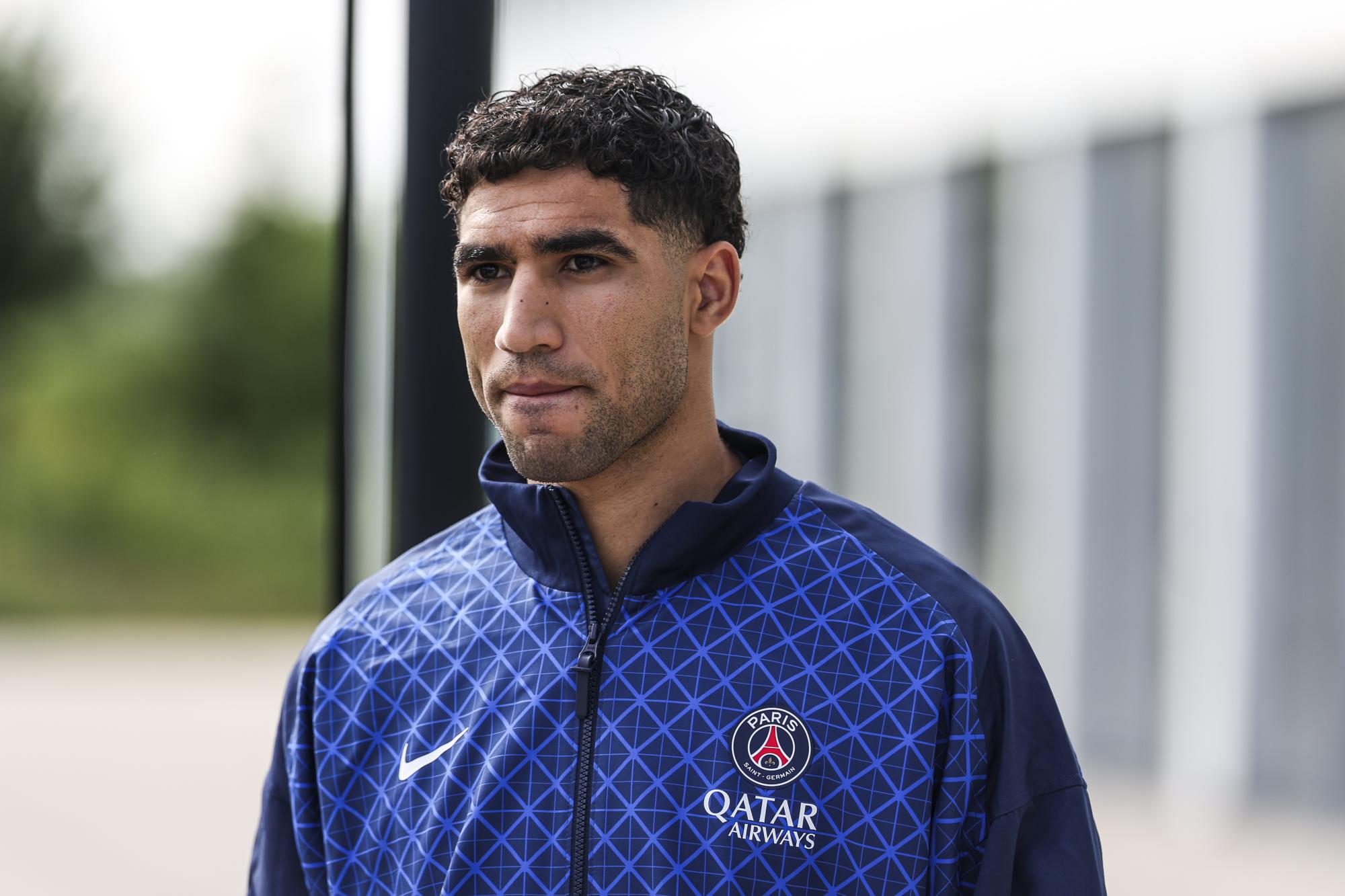 Hakimi devant la cour d'appel pour réclamer un non-lieu