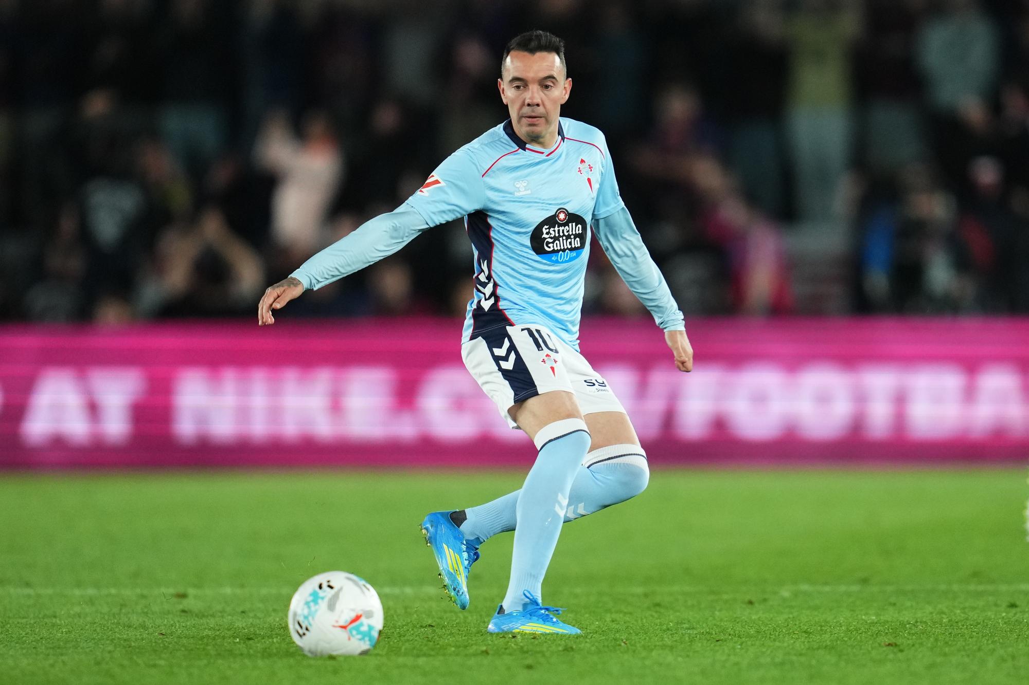 Iago Aspas prolonge une année supplémentaire avec le Celta de Vigo, avant de prendre sa retraite