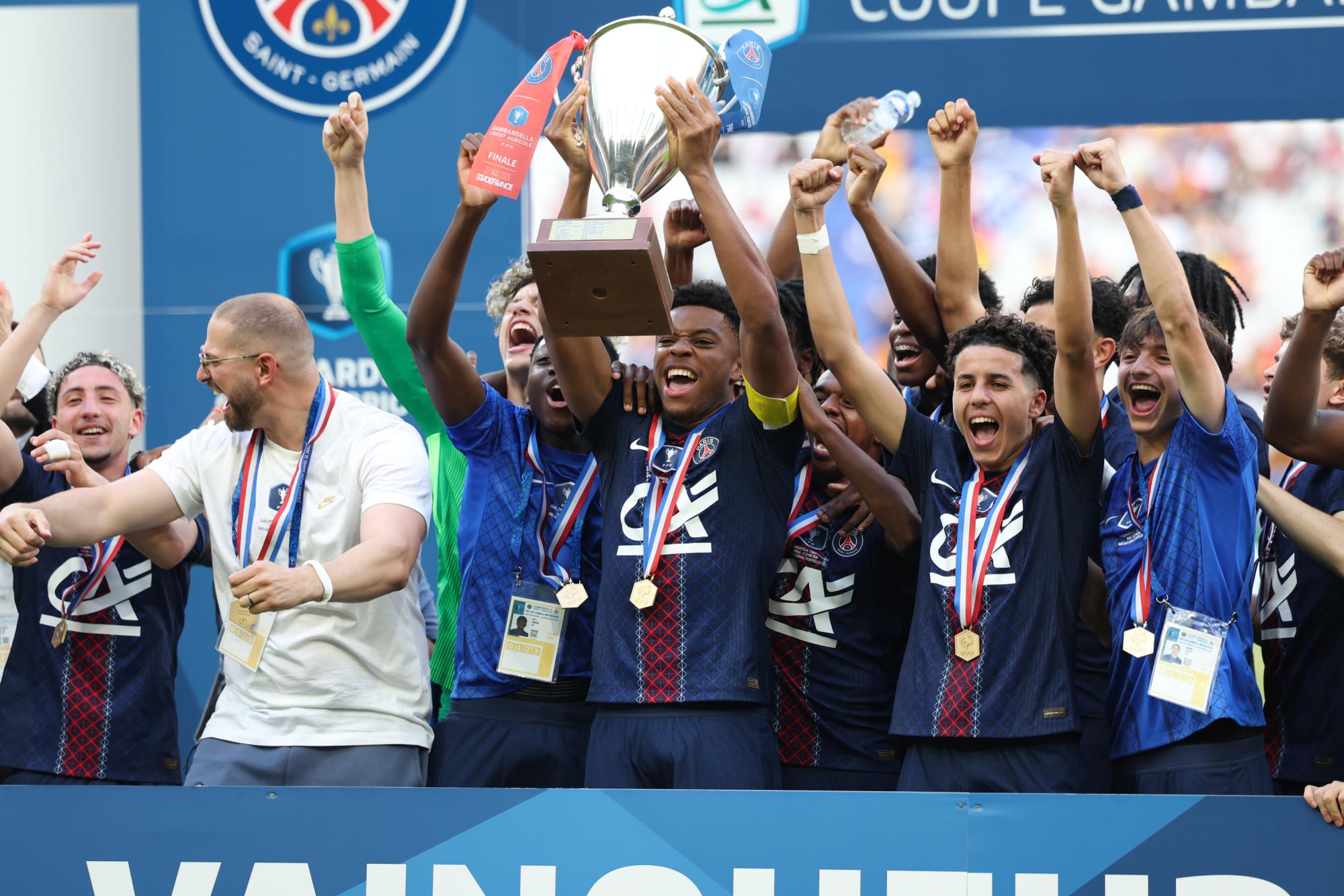Le PSG s'offre la Gambardella sur le gong face à Montpellier