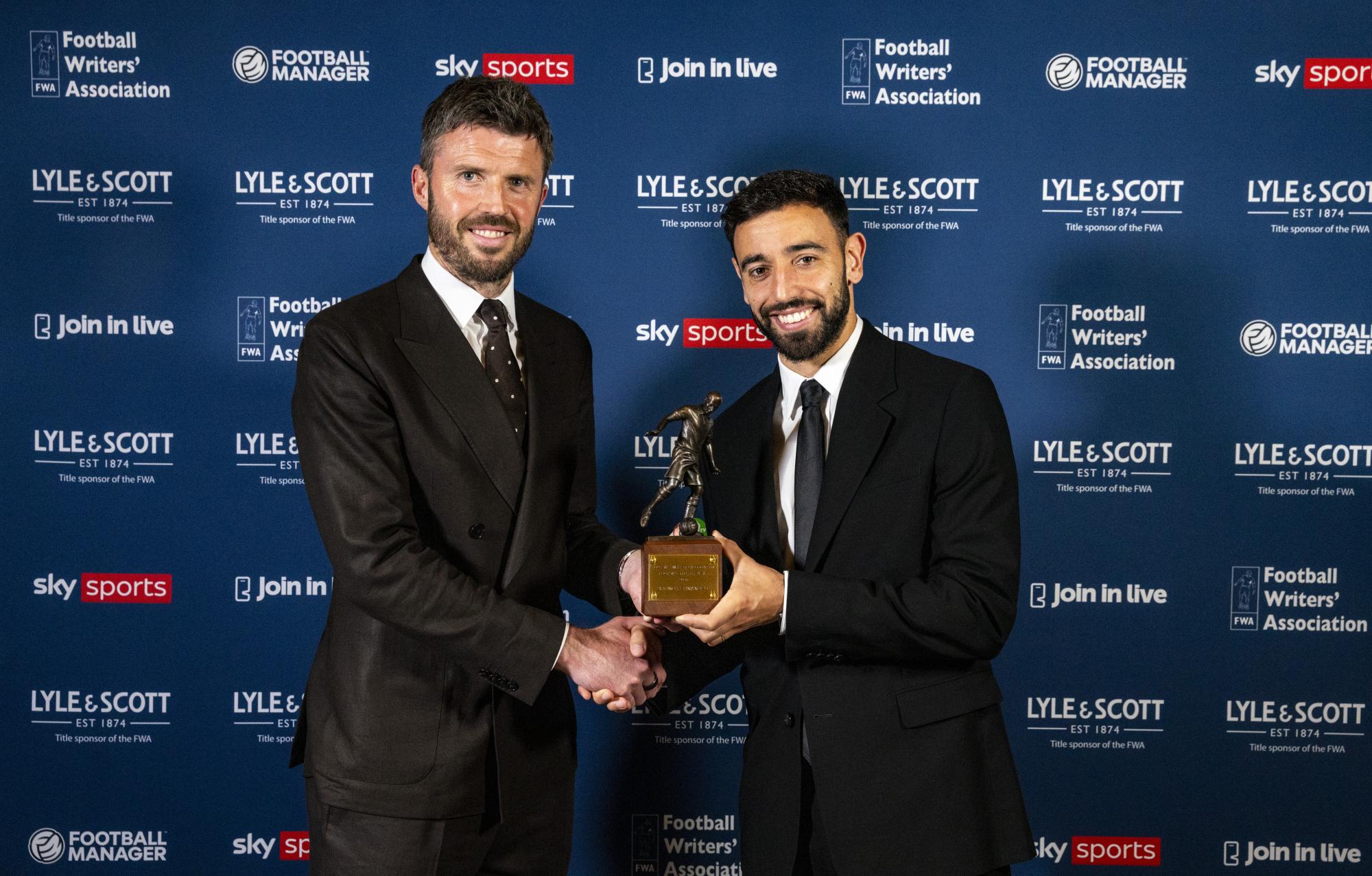 Bruno Fernandes (Manchester United) élu joueur de la saison en Premier League