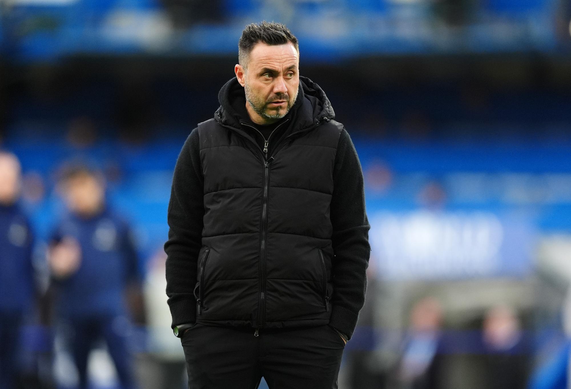 Premier League : Roberto De Zerbi confirme qu'il restera sur le banc de Tottenham même en cas de relégation en championship