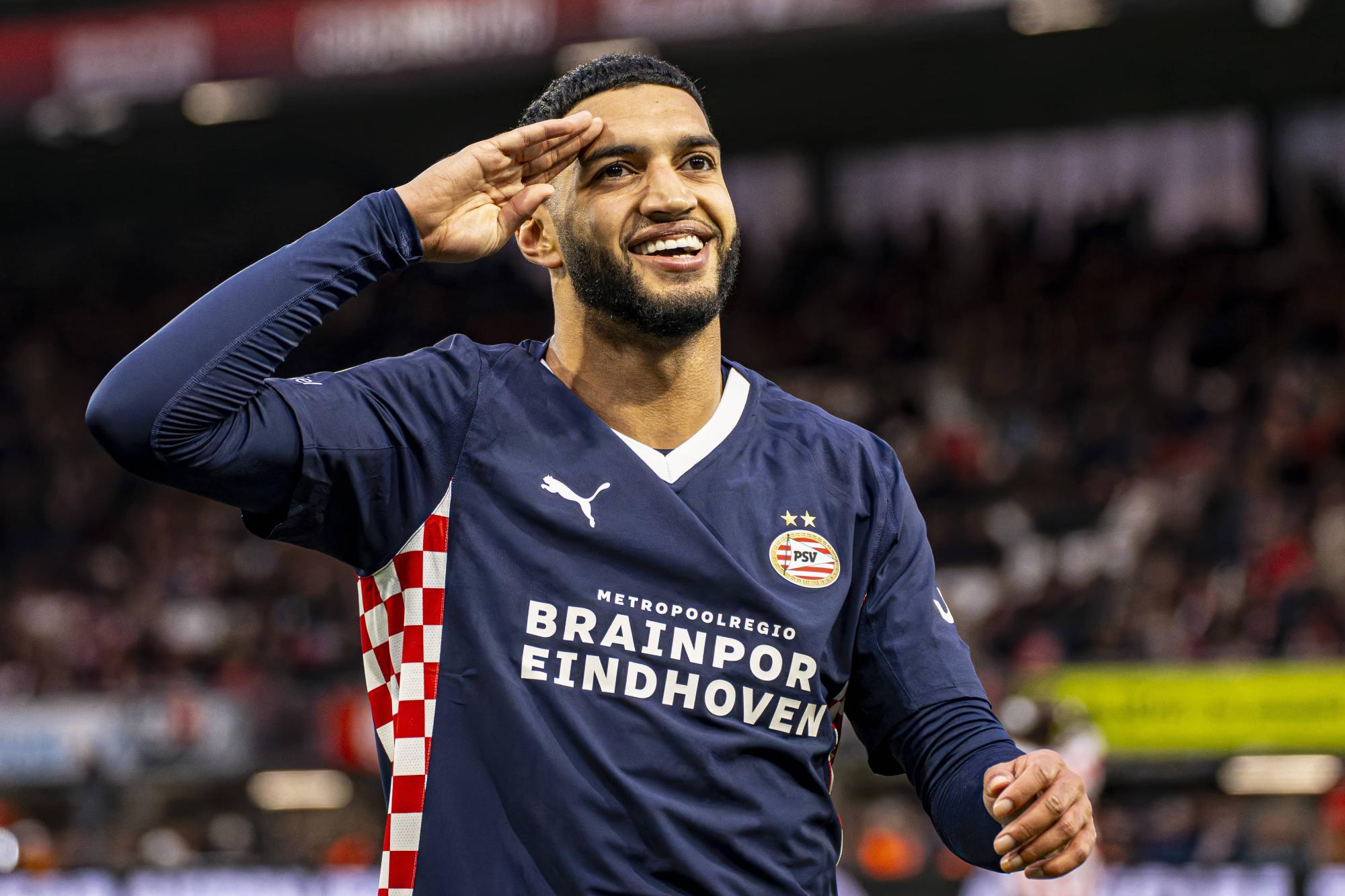 Ismael Saibari, le milieu de terrain du PSV, est élu meilleur joueur du championnat néerlandais