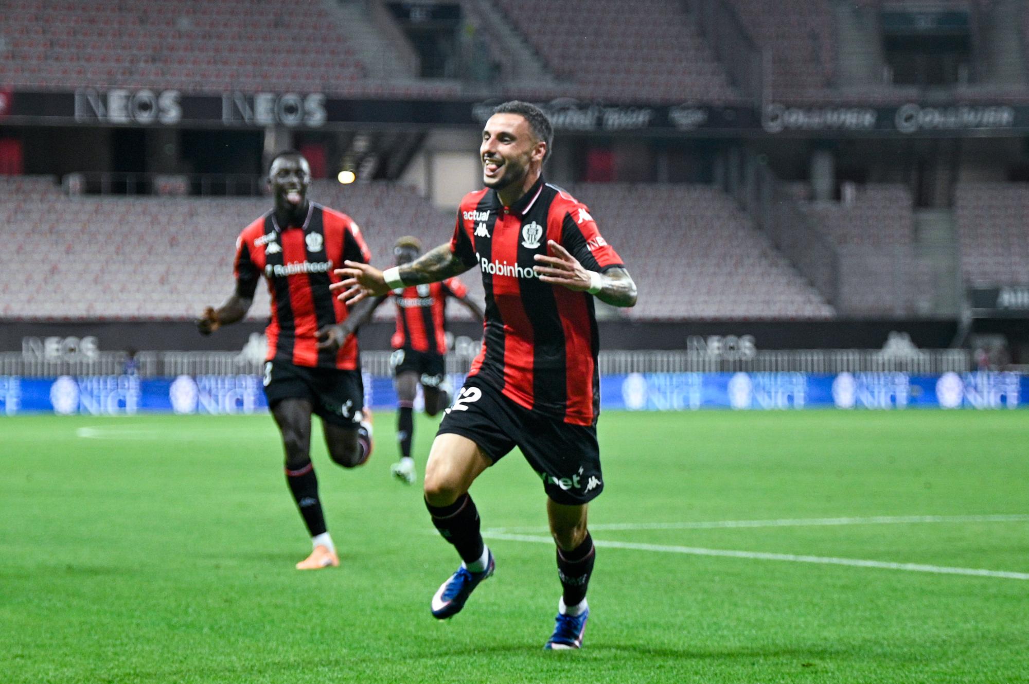 Ligue 1 : Nice sauve sa peau au bout du suspense face à Saint-Étienne
