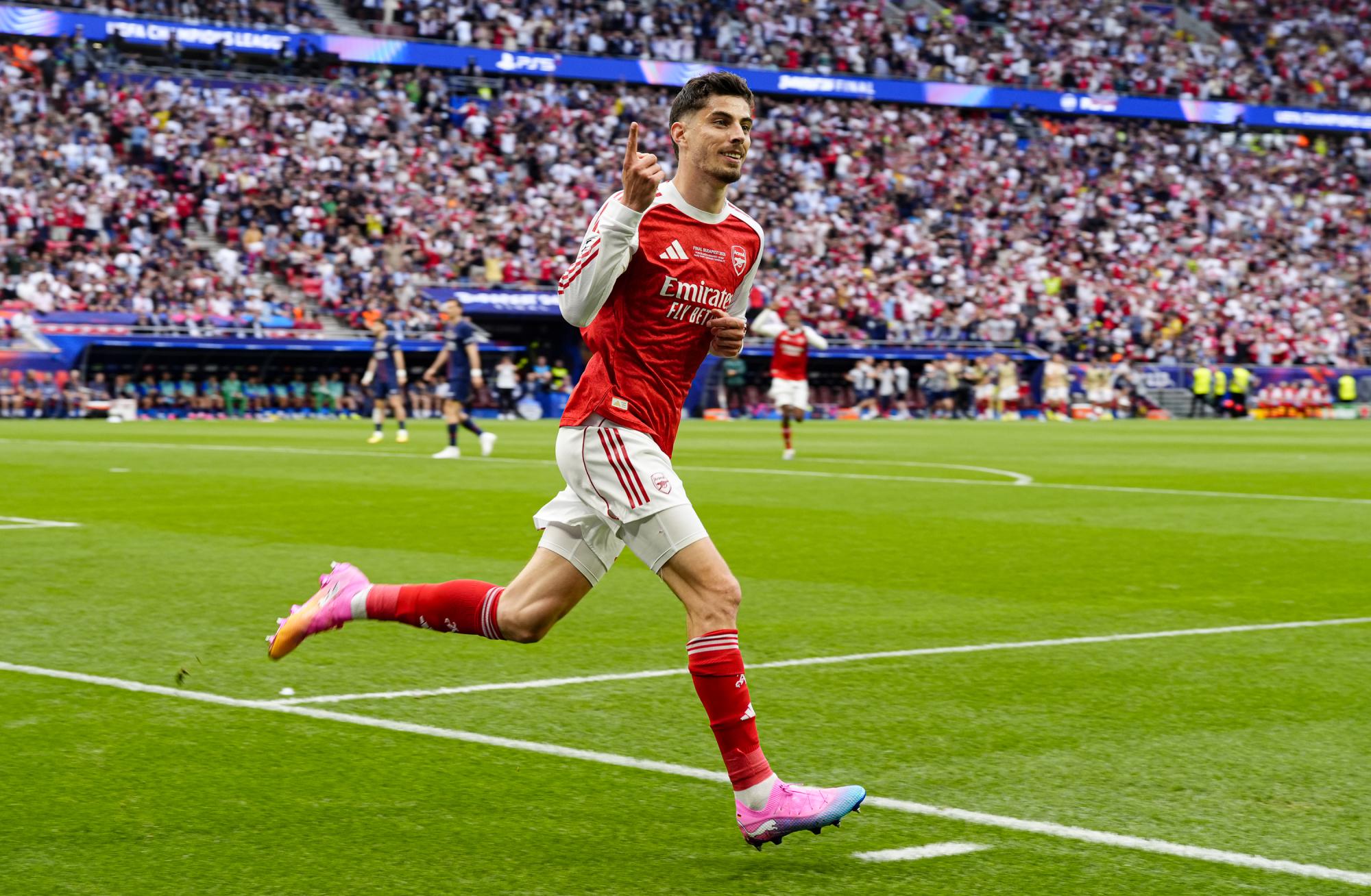 Ligue des champions : Buteur contre le PSG, Kai Havertz (Arsenal) égale Lionel Messi