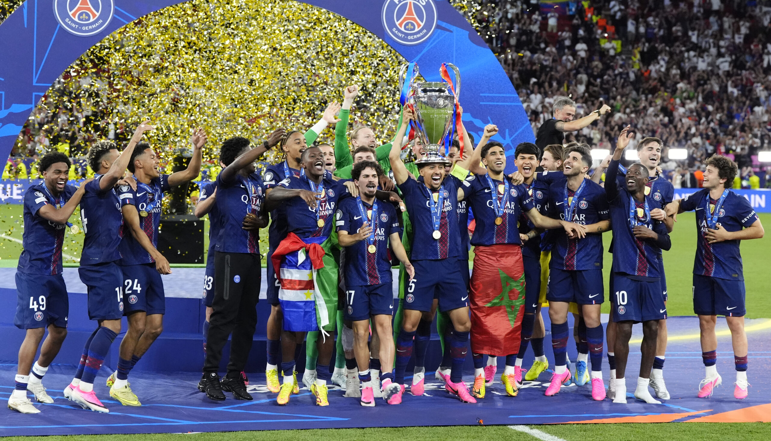 Le PSG triomphe aux tirs au but contre Arsenal et ramène sa deuxième Ligue des champions !