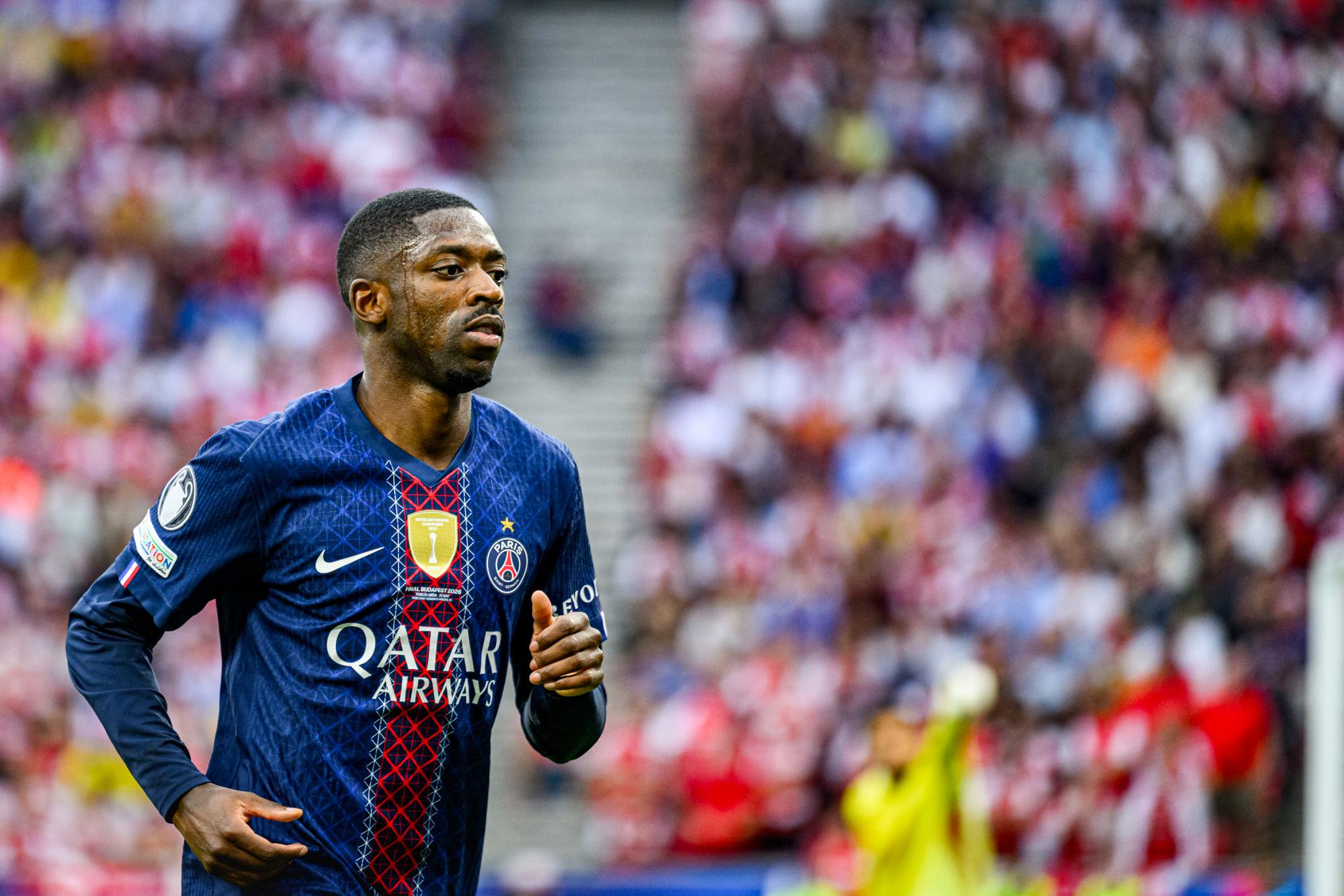 Ousmane Dembélé rassurant après sa sortie pendant PSG-Arsenal : «/C'était des crampes/»