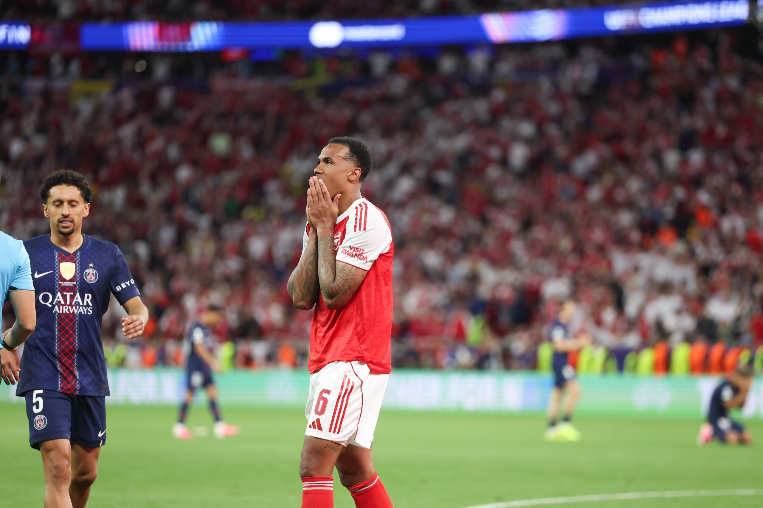 Ligue des champions : Les notes d'Arsenal lors de la finale contre le PSG