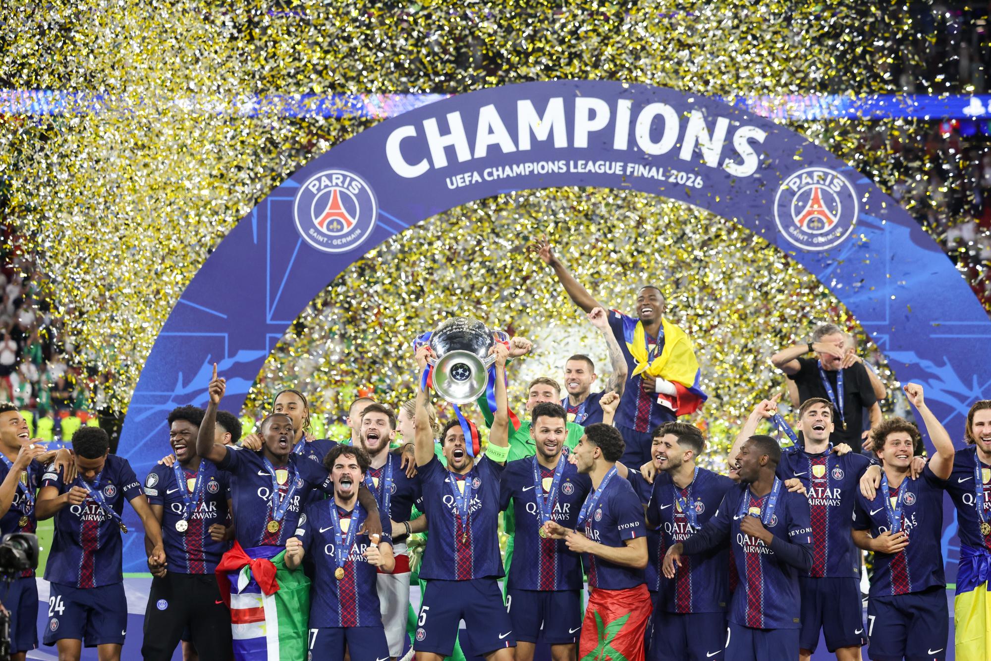 Ligue des champions : Grâce au PSG, la France distance la Roumanie et la Serbie