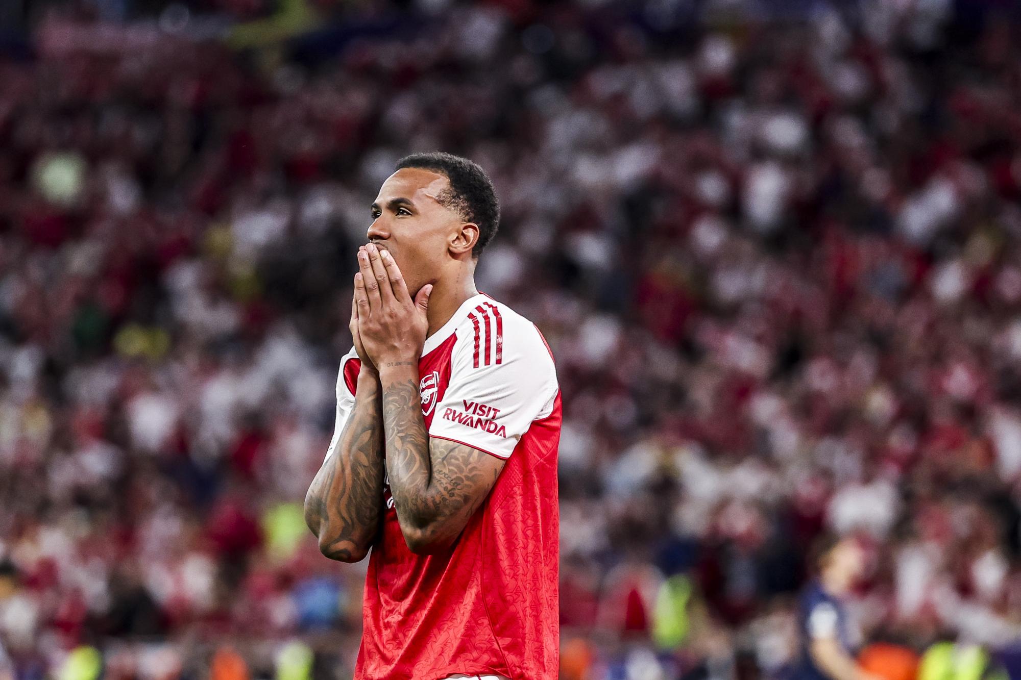 Arsenal : le défenseur Gabriel réagit à son penalty raté en finale de Ligue des champions : «C'est douloureux, mais je suis fier»