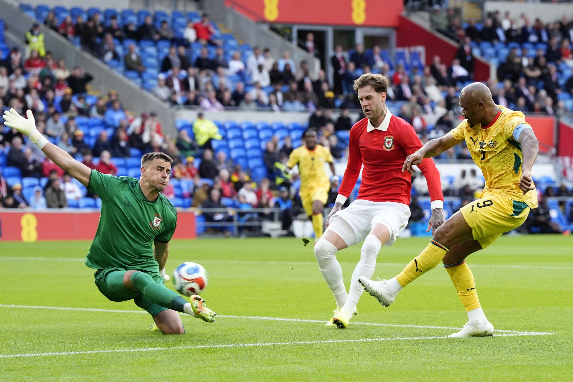 Amical international : Le Ghana et le Pays de Galles repartent dos à dos après que les remplaçants se sont illustrés