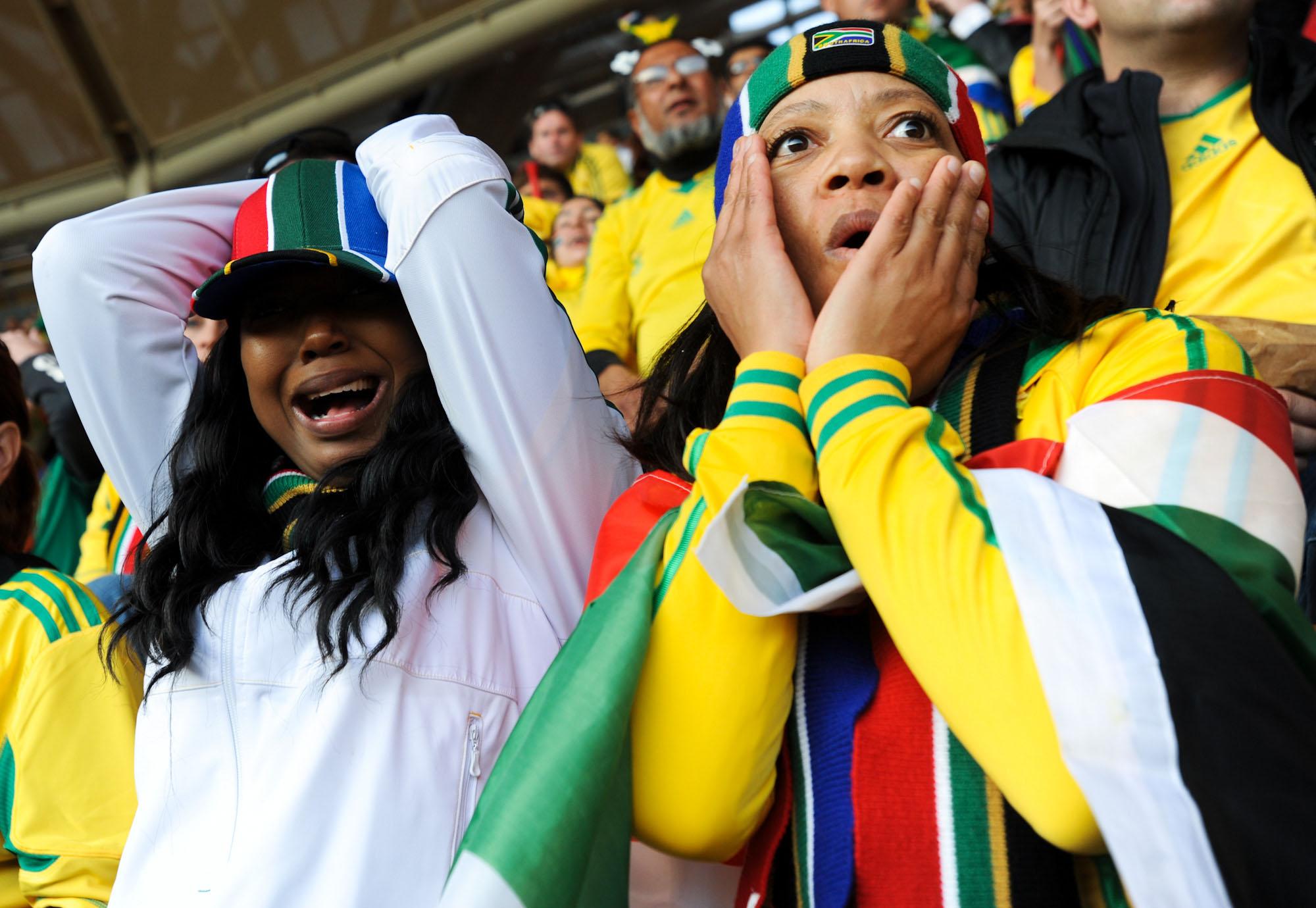 Le premier supporter de l'Afrique du Sud est mexicain