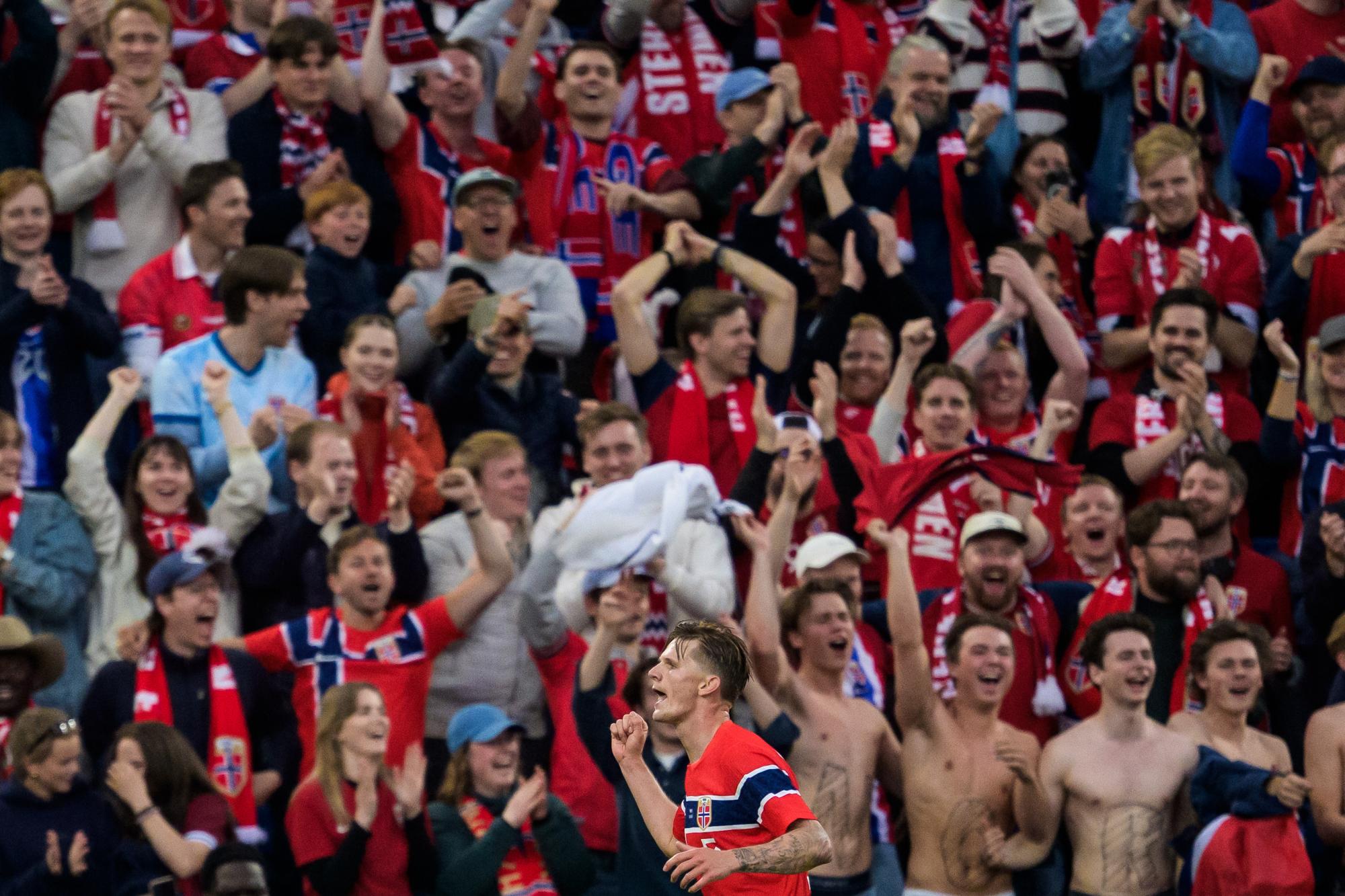 Les supporters norvégiens sont prêts pour le Mondial