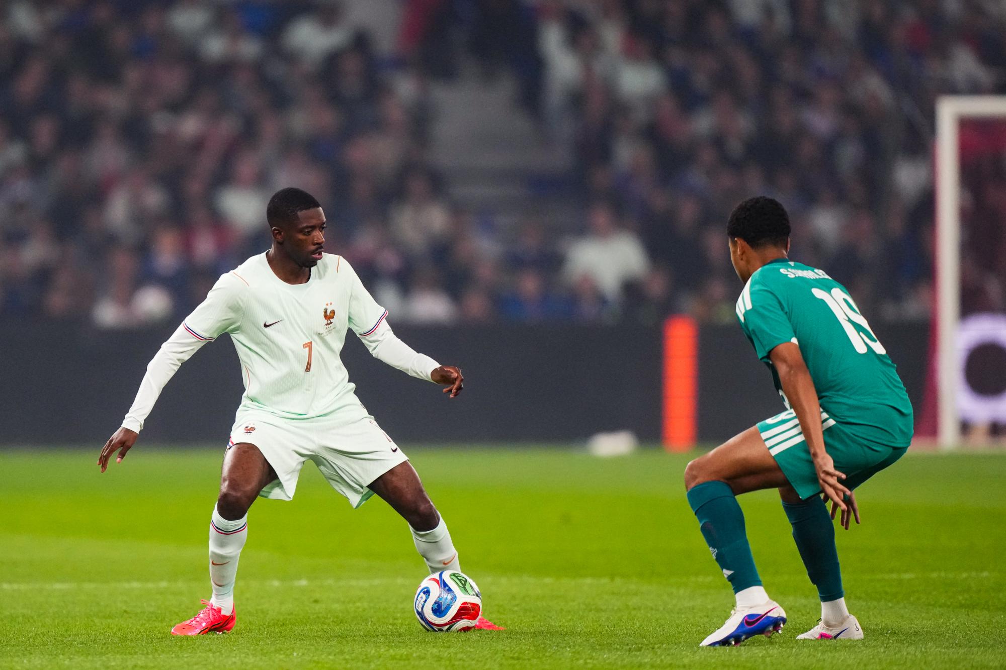 Ousmane Dembélé (France) dément un malaise en attaque : «/On dézone beaucoup/»