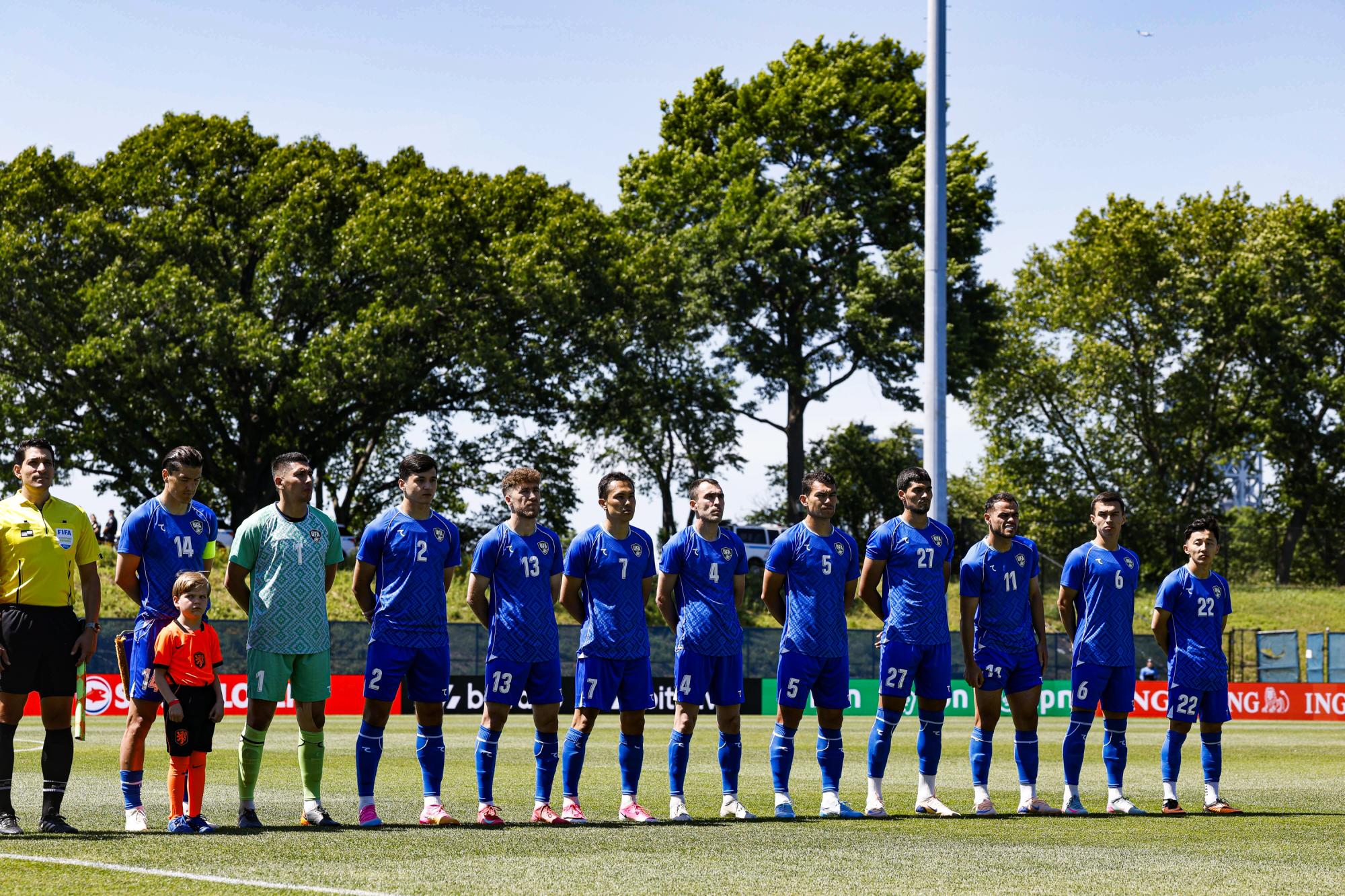 L'Ouzbékistan fouillé par des chiens renifleurs avant un match amical à New York