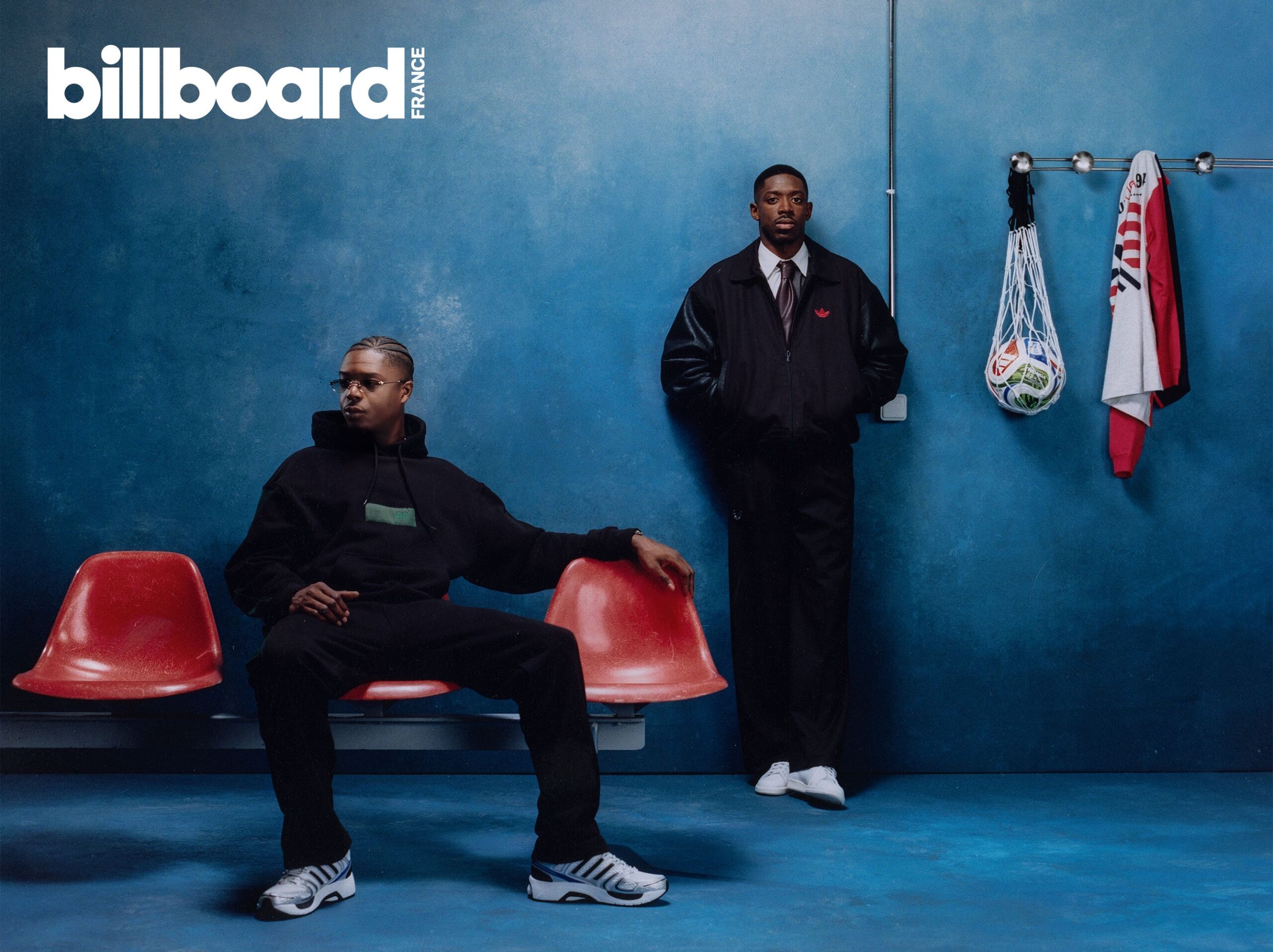 Ousmane Dembélé et Ninho réunis à l'occasion du projet « French Connection » de Billboard France