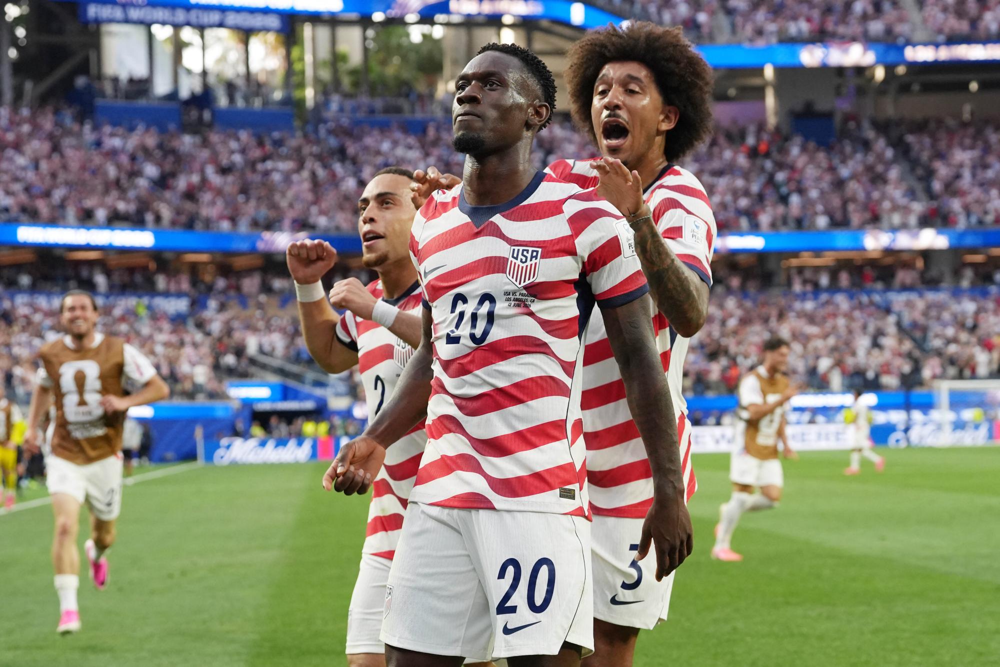Coupe du monde : Folarin Balogun a dédié son but contre le Paraguay à Alex Iwobi