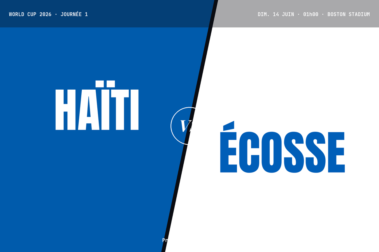 Pronostic Haïti Écosse : analyse, cotes et prono Coupe du Monde 2026