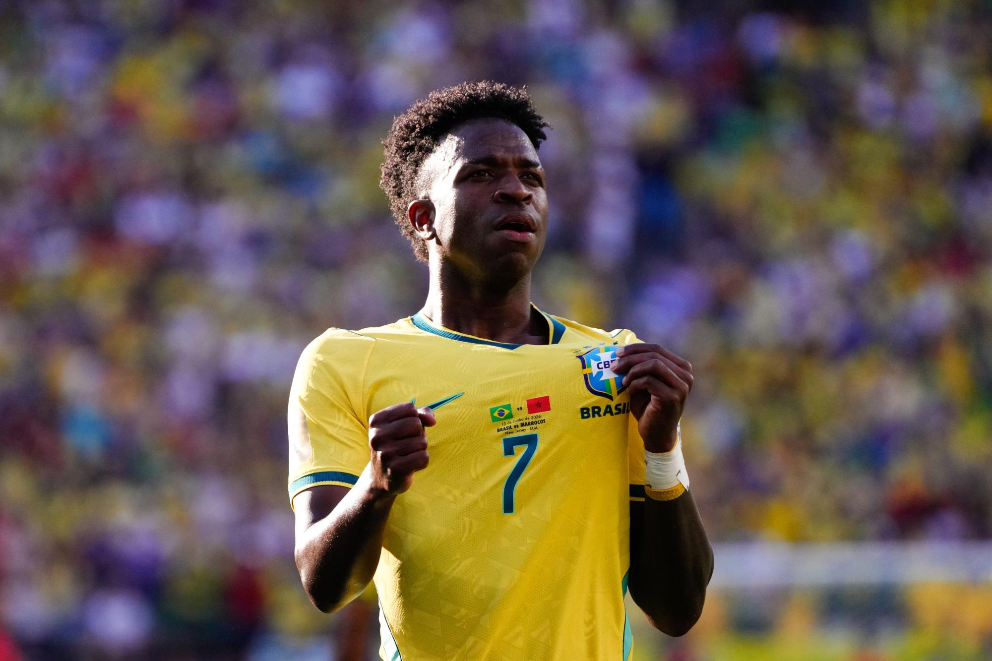 La sublime égalisation de Vinicius contre le Maroc