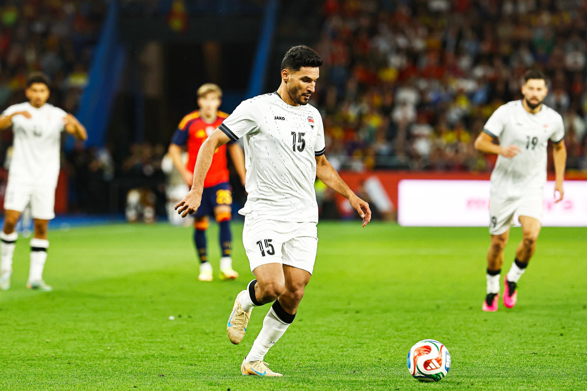Mondial 2026 : Blessé et forfait pour la Coupe du monde, le défenseur irakien Ahmed Yahya a déclaré qu'il avait ainsi été épargné d'un affrontement contre Kylian Mbappé et Erling Haaland