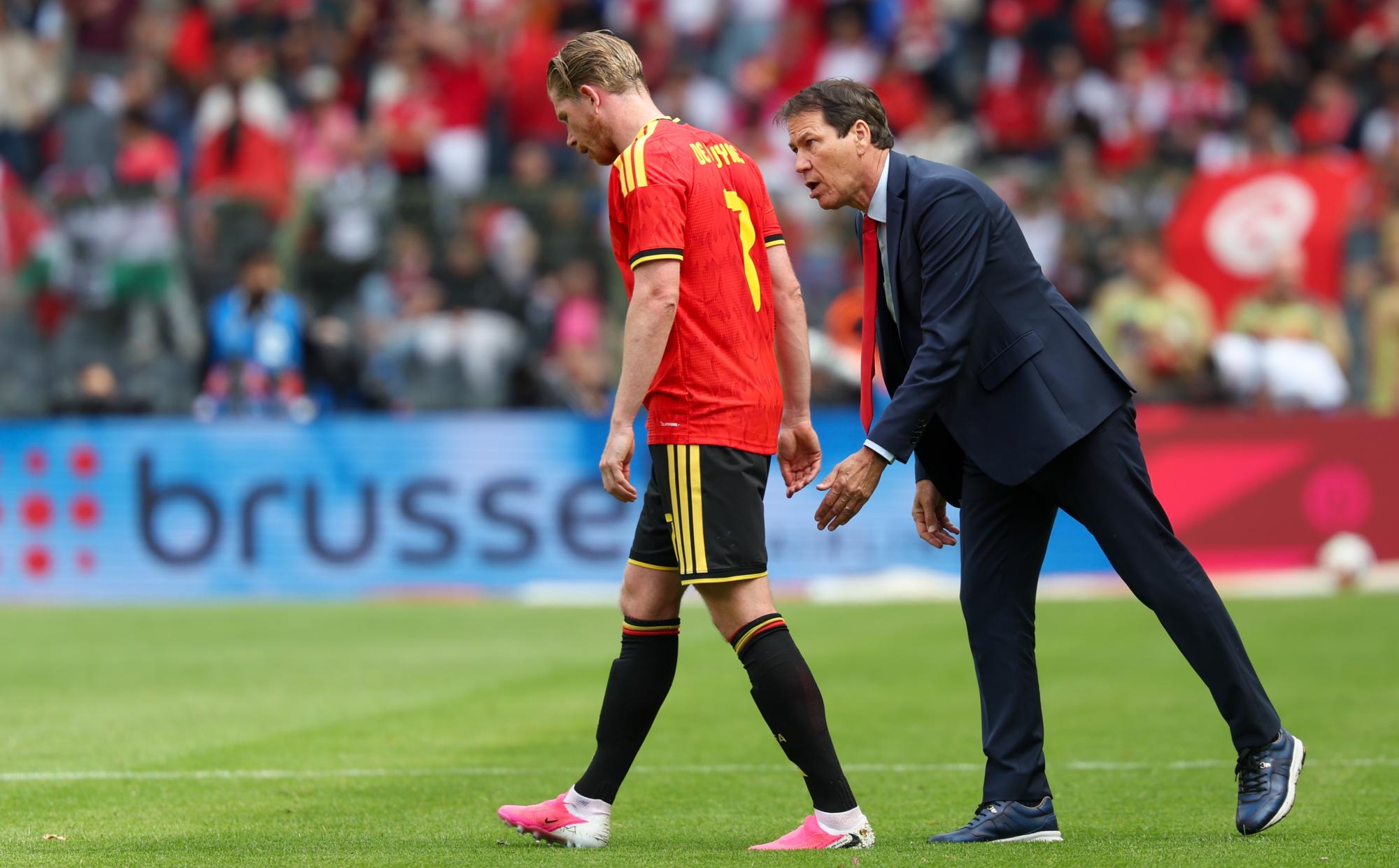 Rudi Garcia veut voir ses stars Lukaku, De Bruyne et Courtois «/sortir par la grande porte/»