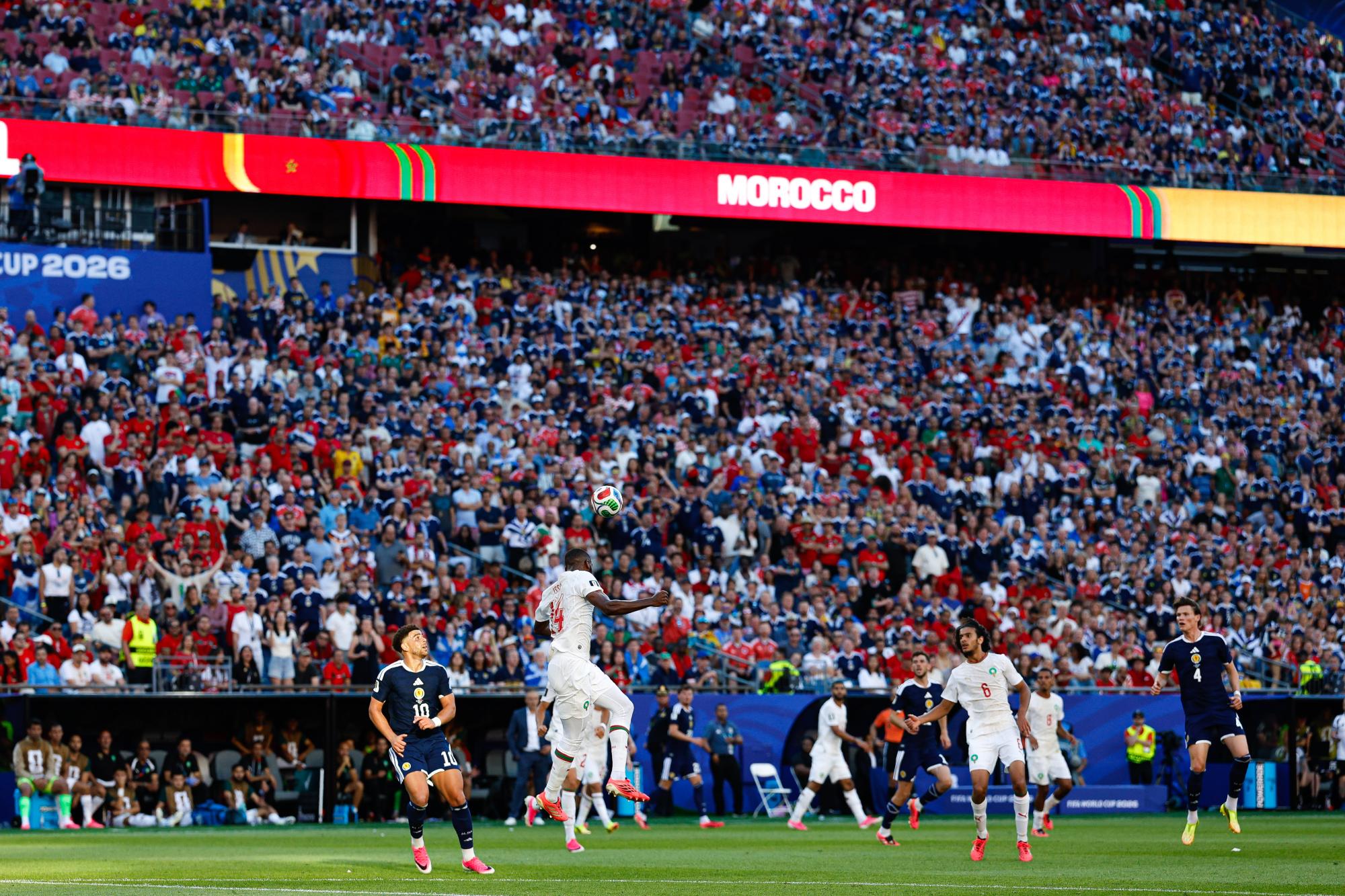 Coupe du monde : un supporter marocain recale une Écossaise en tribune