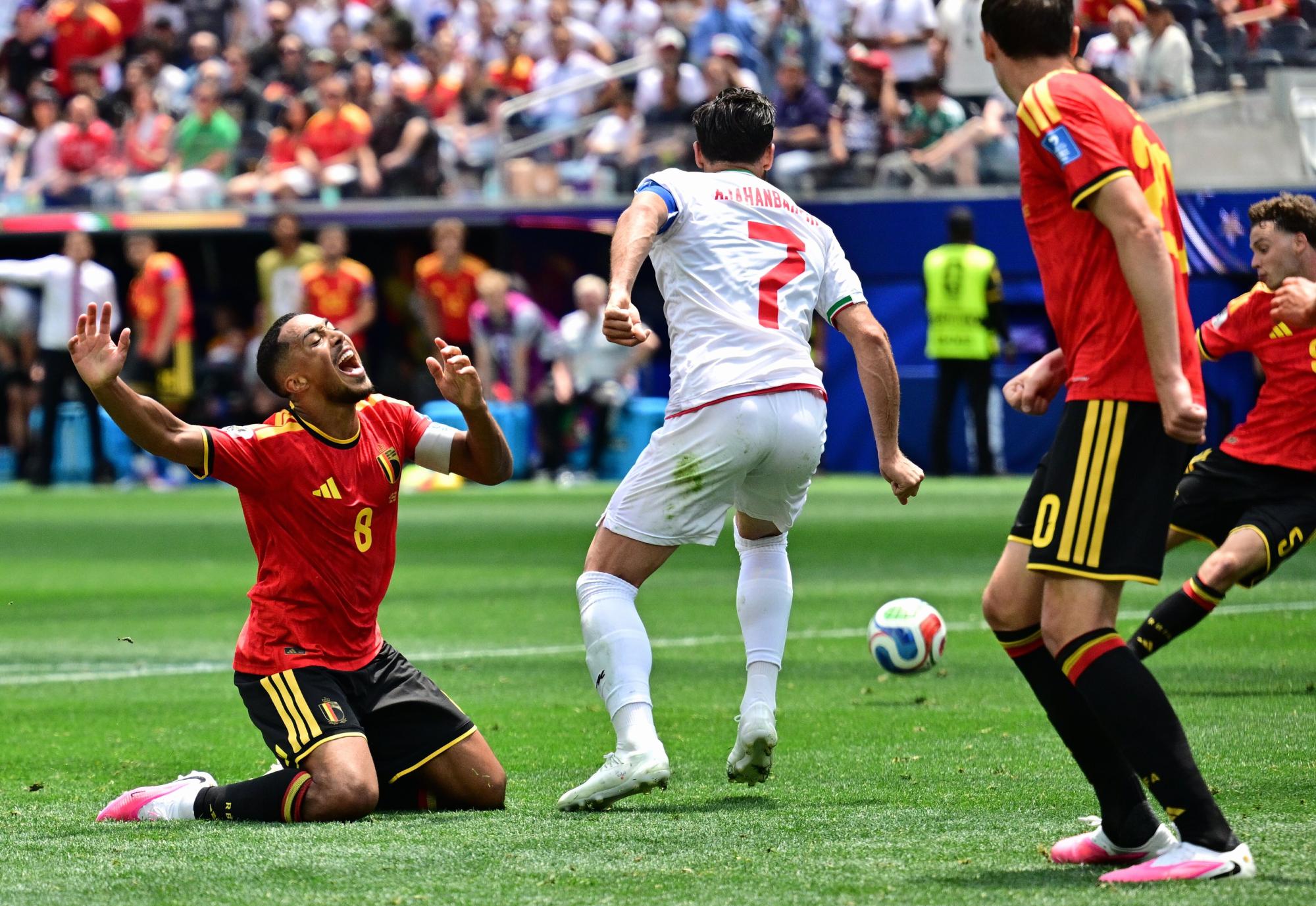 Mondial 2026 : En infériorité numérique pendant vingt minutes après l'expulsion de Ngoy, la Belgique concède le match nul face à l'Iran