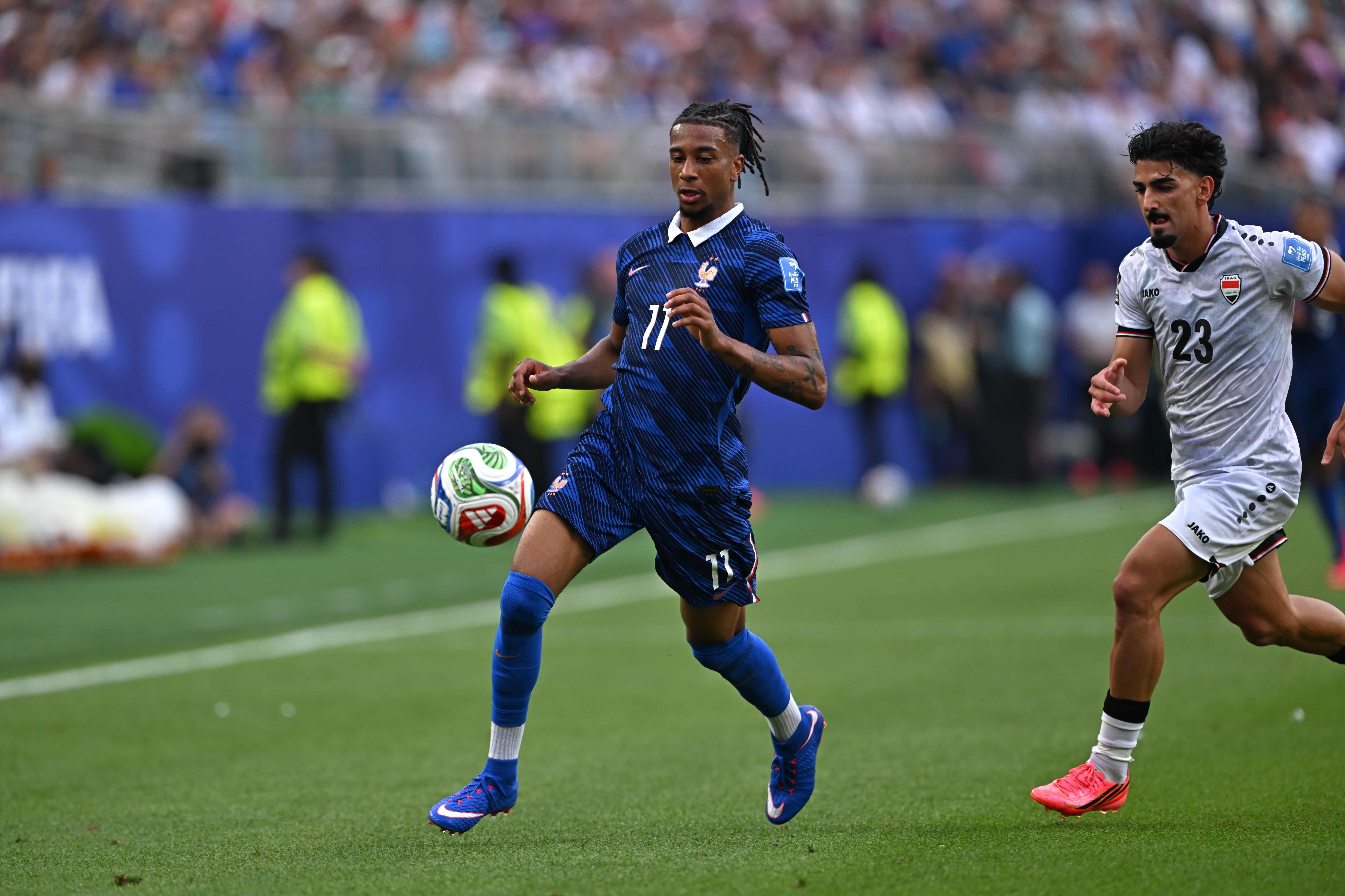 Mbappé toujours record, Dembélé buteur et Koné immense... Les notes des Bleus contre l'Irak