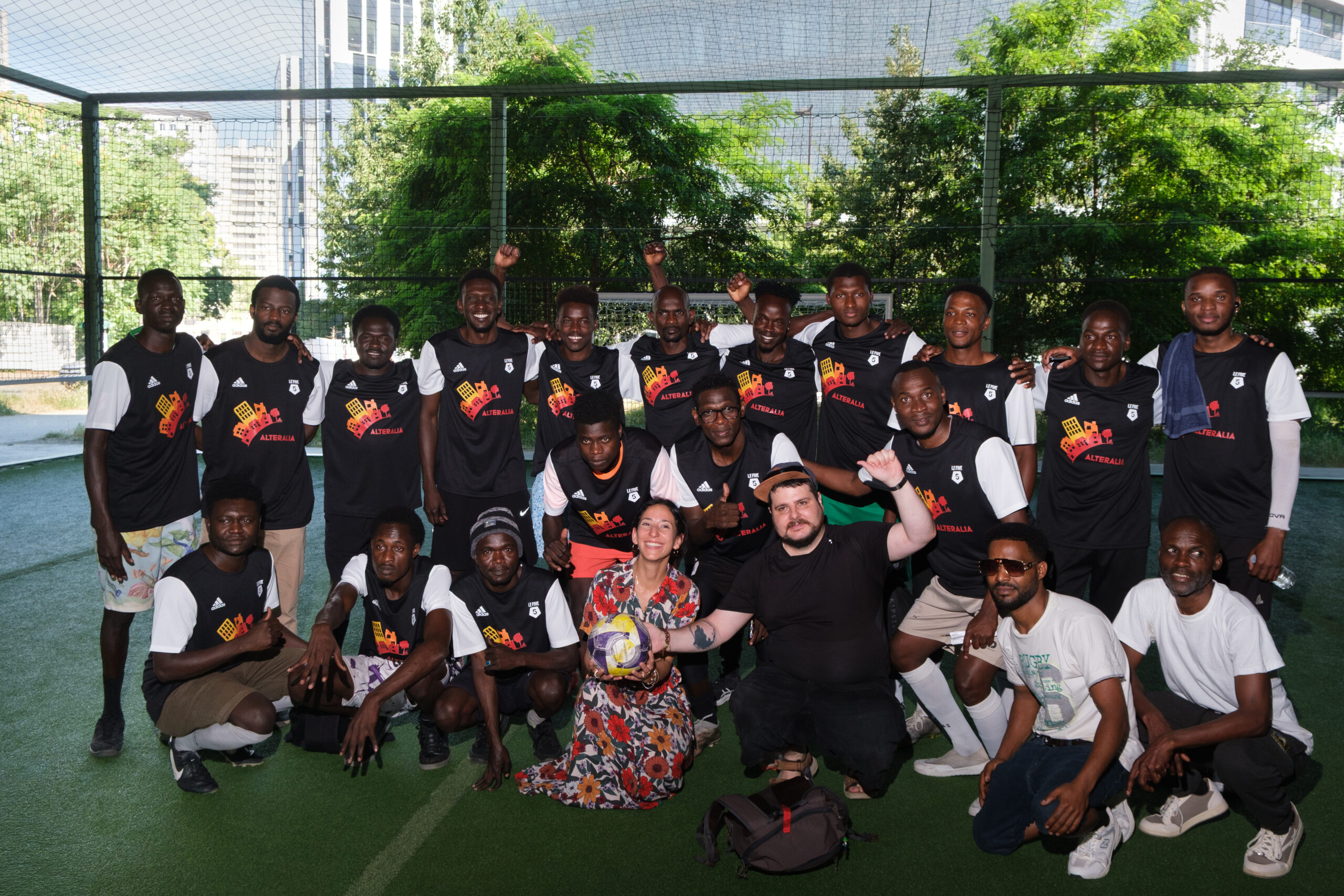REPORTAGE - La Refugees Solidarity Cup aux antipodes de la Coupe du monde