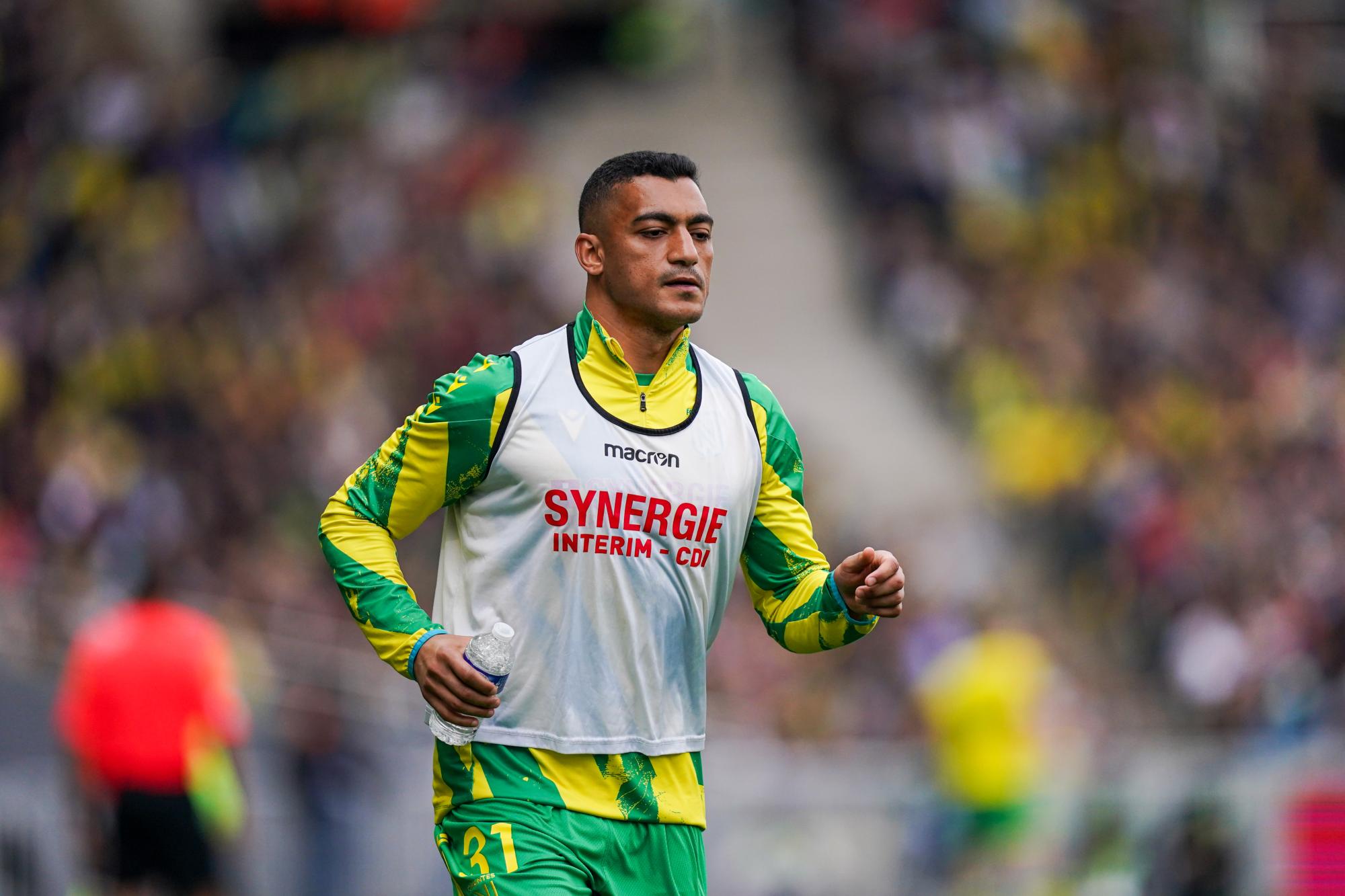 Mostafa Mohamed sèche la reprise avec le FC Nantes