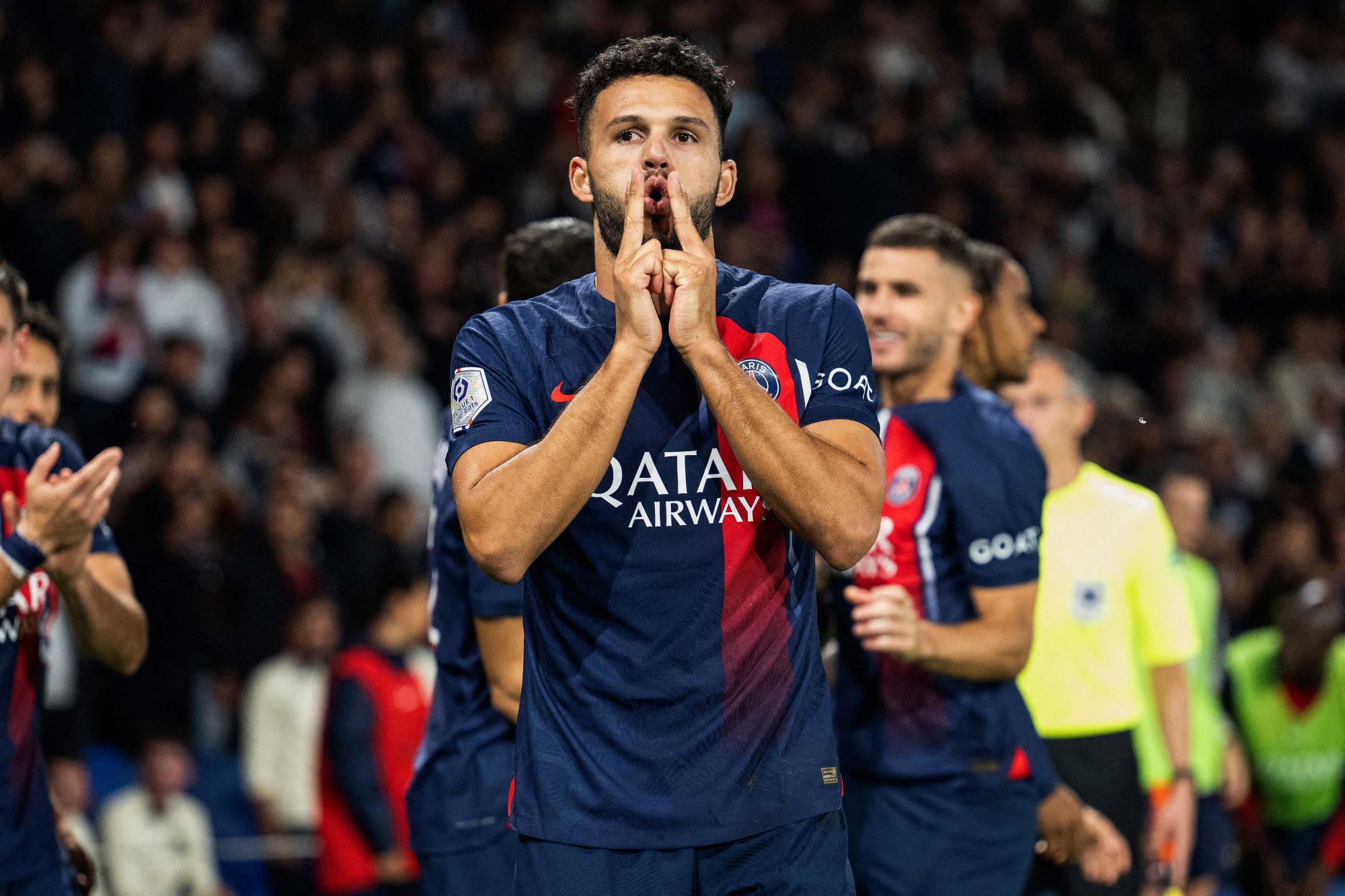 L'attaquant du Paris Saint-Germain Gonçalo Ramos file à l'AC Milan