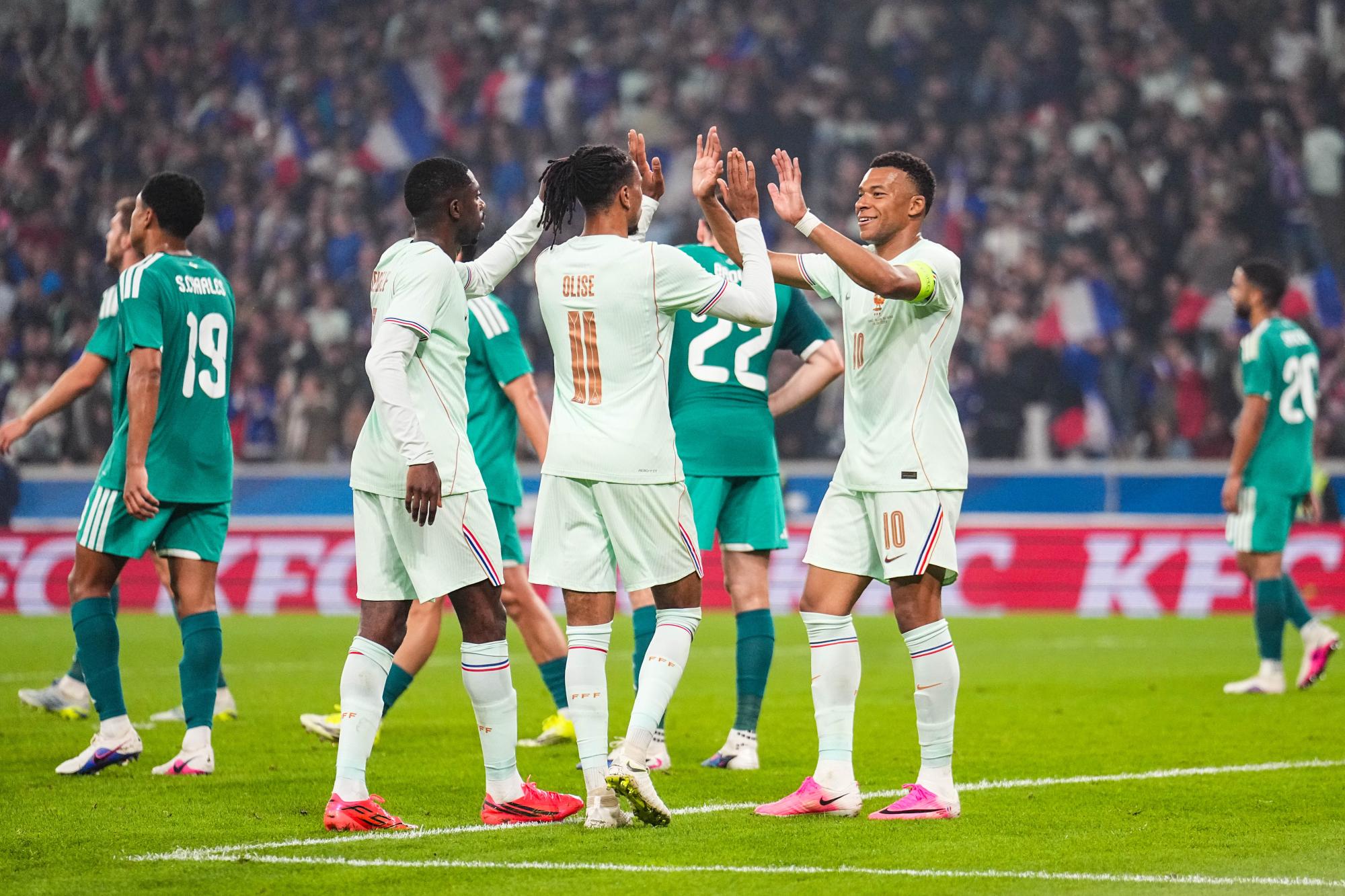 Le trio offensif des Bleus, du jamais-vu depuis le Brésil 2002
