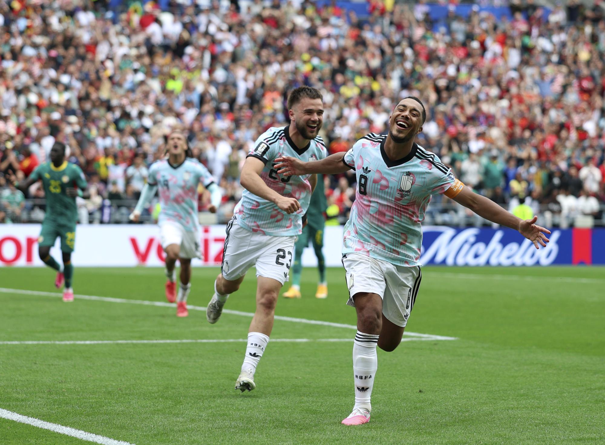 Youri Tielemans entre dans l'histoire de la Coupe du monde