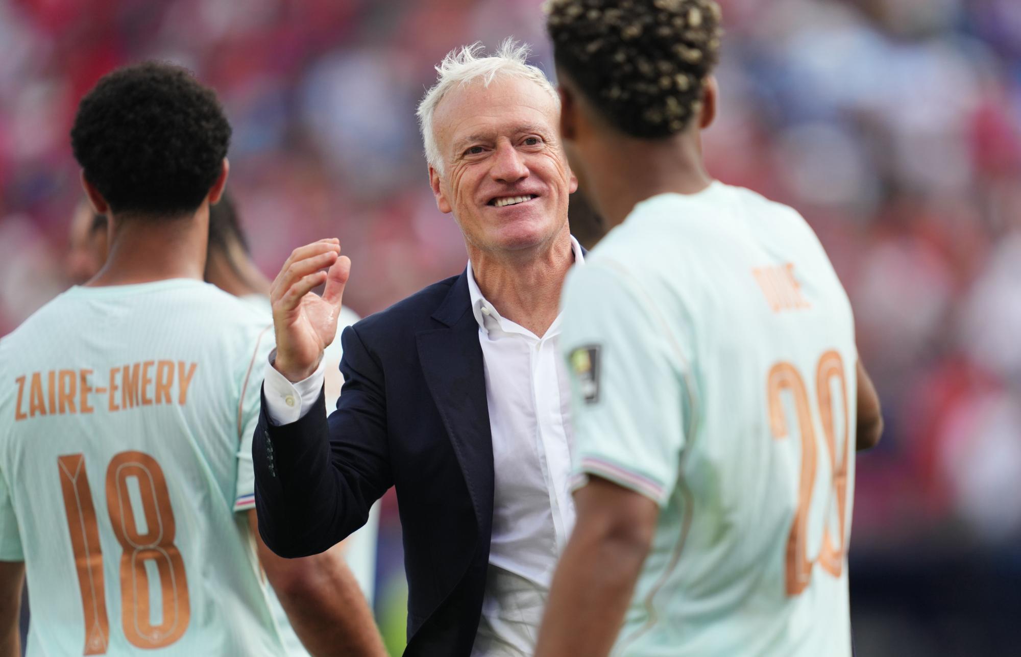 Coupe du monde 2026 : Deschamps en conférence de presse après le match contre le Maroc : «/Je ne dois pas trop mal faire les choses quand même/»