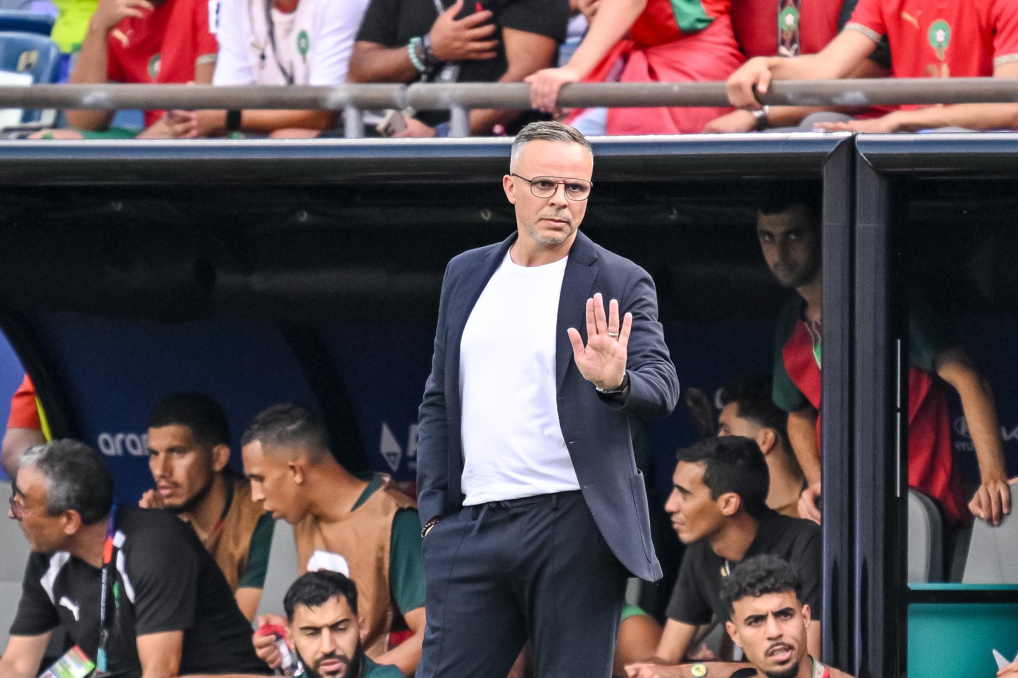 Mondial 2026 : Le sélectionneur marocain Mohamed Ouahbi confiant pour l'avenir malgré la défaite contre la France