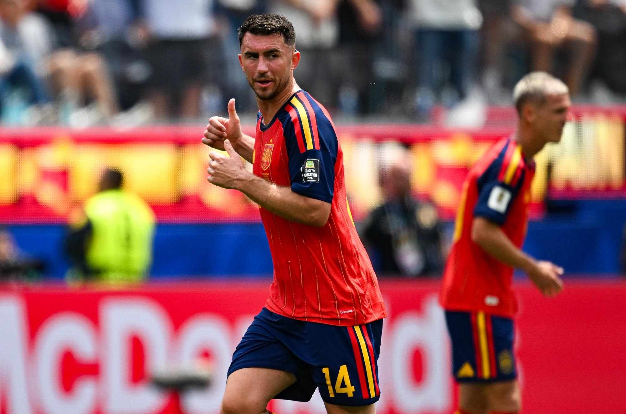 Coupe du monde : Aymeric Laporte évoque le France-Espagne après la qualification face à la Belgique