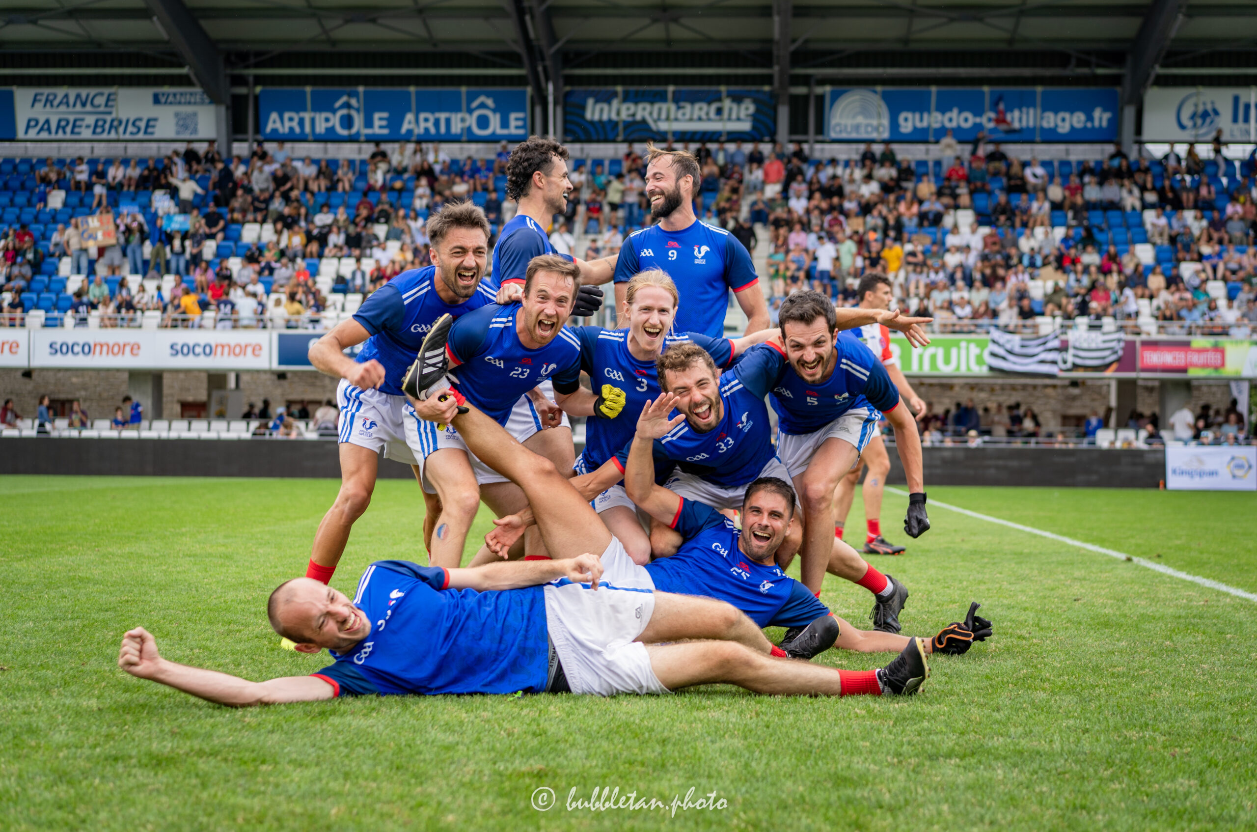 En Irlande, la France fait des pieds et des mains pour la Coupe du monde de football gaélique