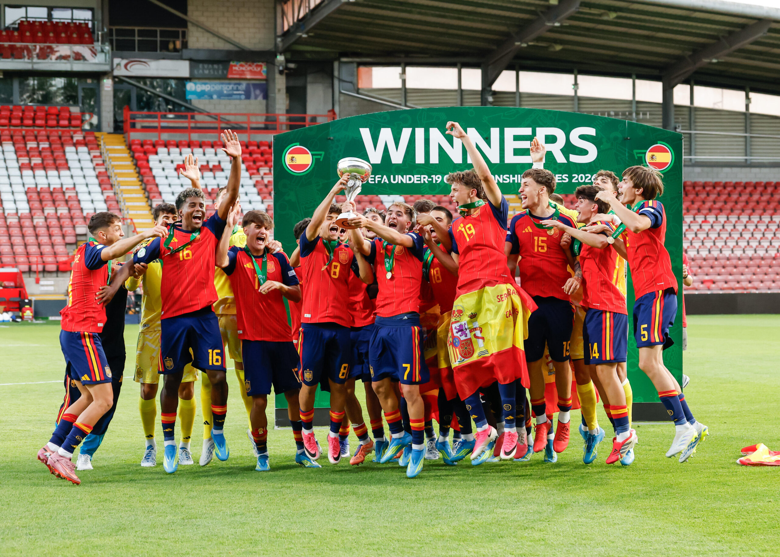 L'Espagne remporte l'Euro U19 en battant l'Allemagne en finale