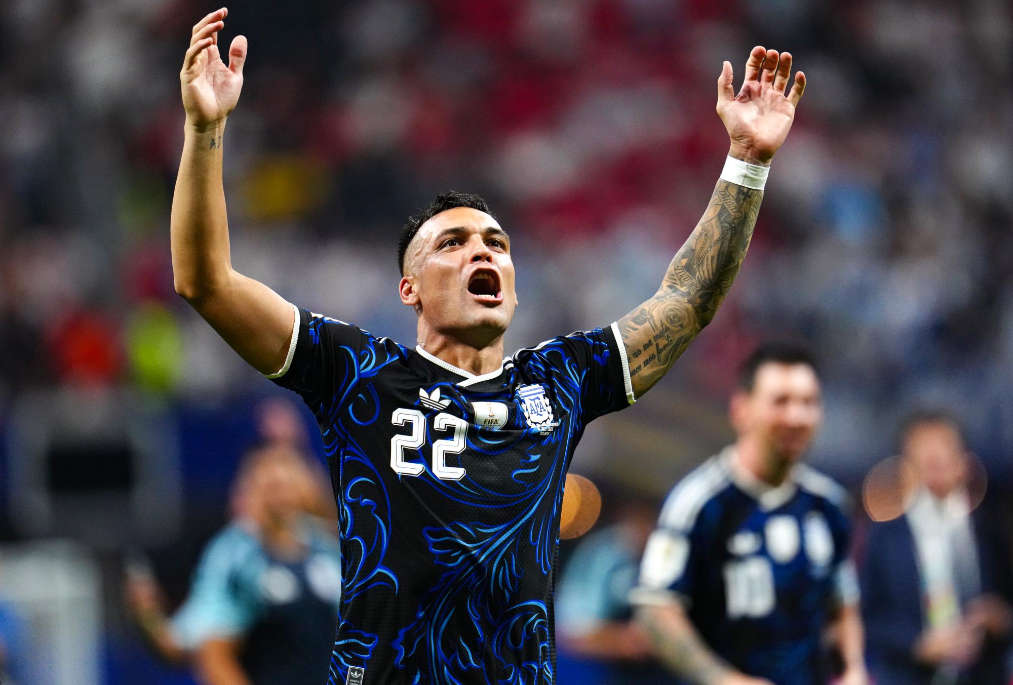 Mondial 2026 : «/J'ai toujours rêvé de marquer un but comme celui-là/», l'émotion de Lautaro Martínez en pleurs après la qualification argentine pour la finale