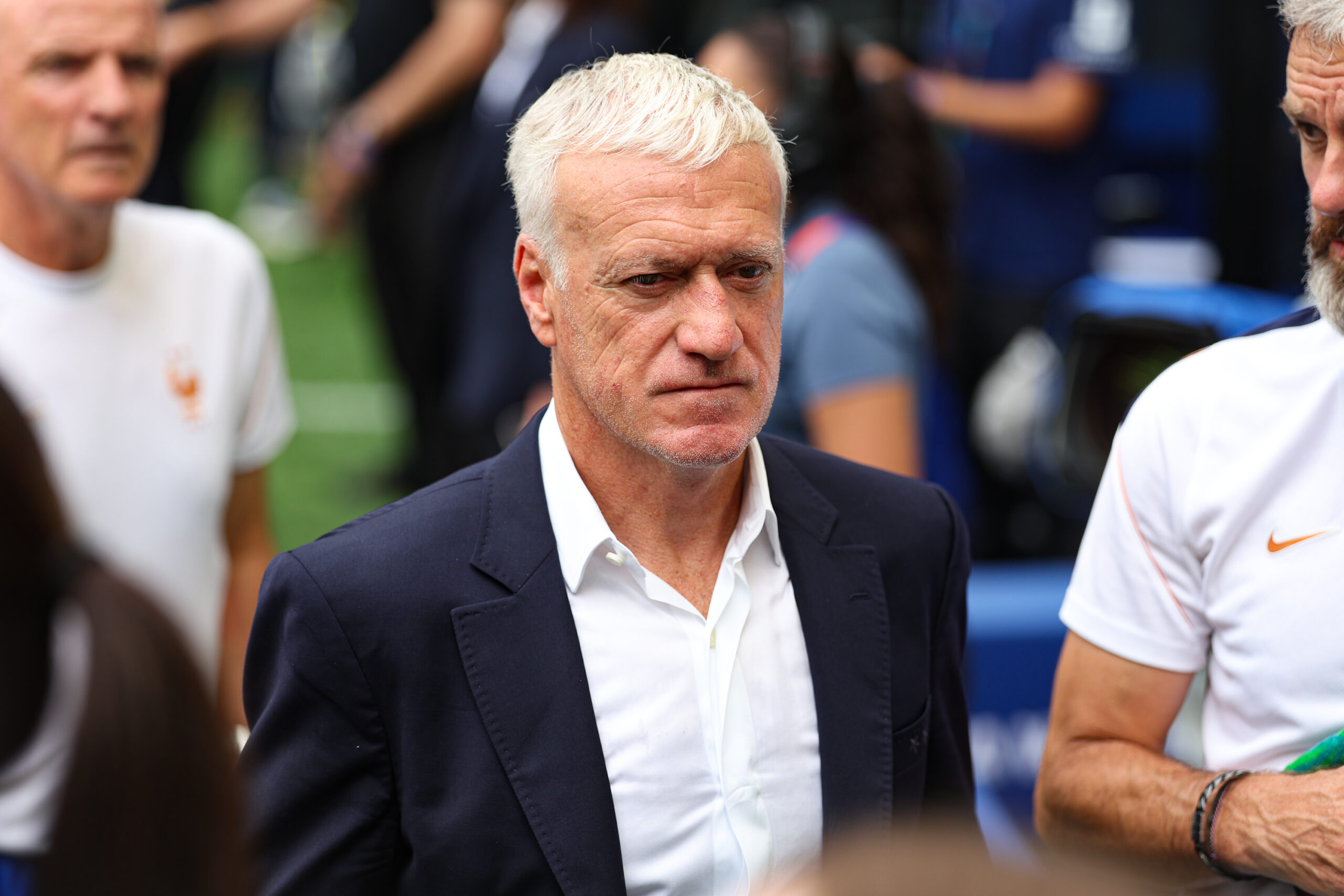 Didier Deschamps à la mi-temps de la petite finale France-Angleterre 0-4 : « On ne peut pas faire pire, c'était catastrophique »