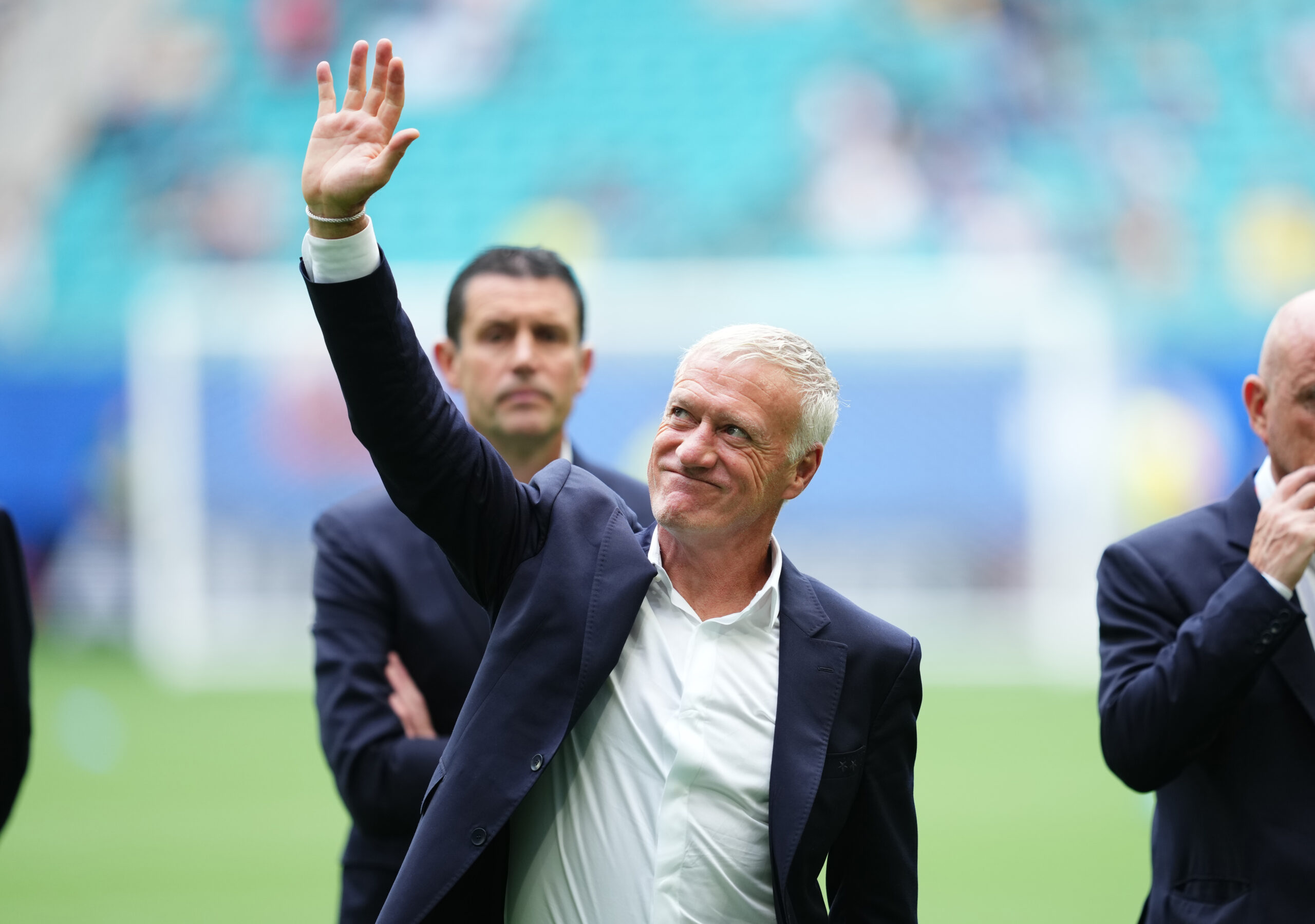 Didier Deschamps réagit à la défaite de l'équipe de France contre l'Angleterre dans la petite finale : «la déception était là, mais on a eu l'opportunité de fabriquer des émotions»