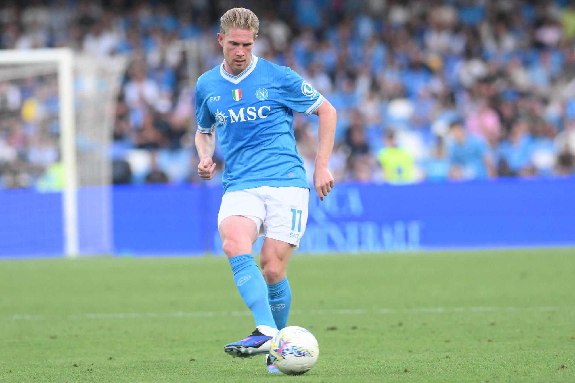 Le directeur sportif de Naples s'en prend à Kevin De Bruyne